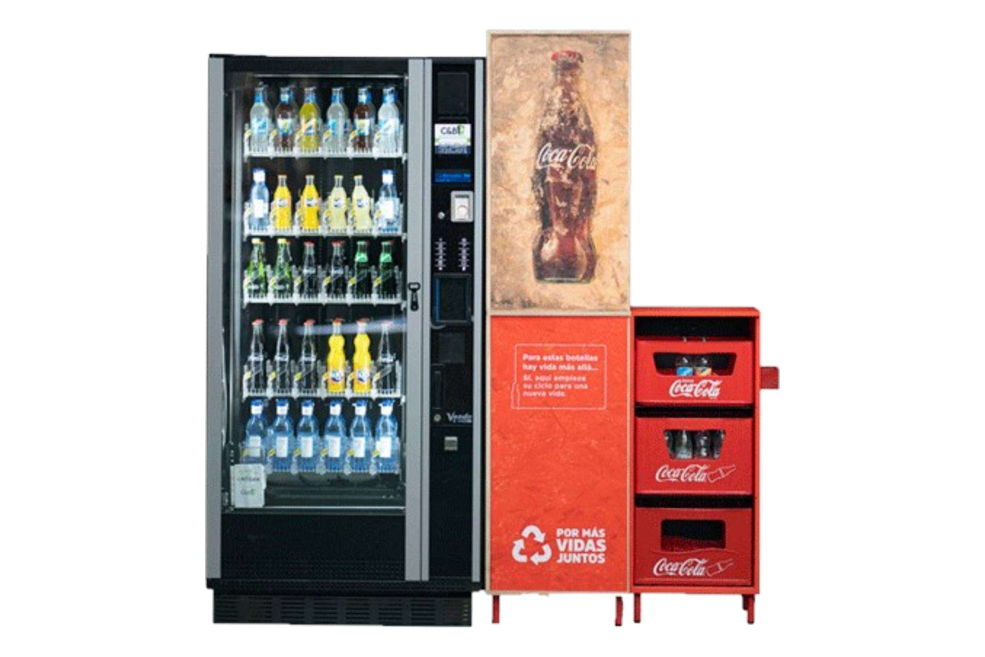 Las máquinas expendedoras de bebidas sostenibles de C&B Señor para negocios