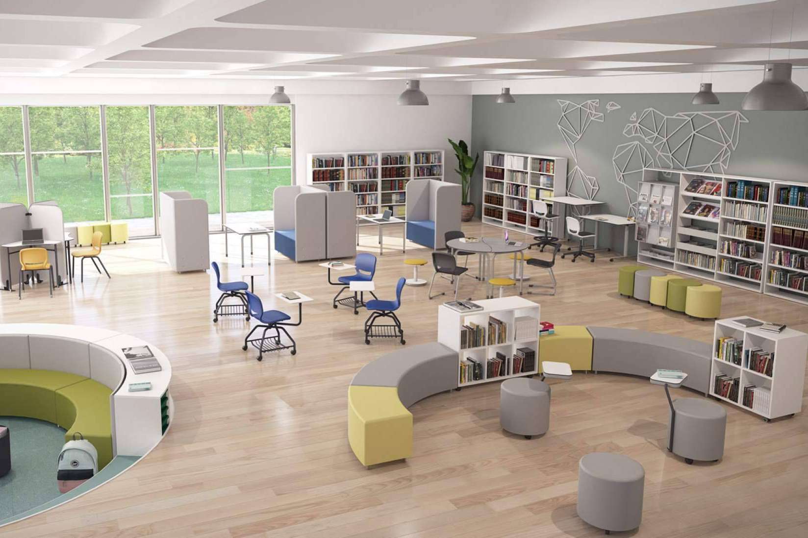 OfficeDeco dispone de un amplio catálogo de mobiliario escolar