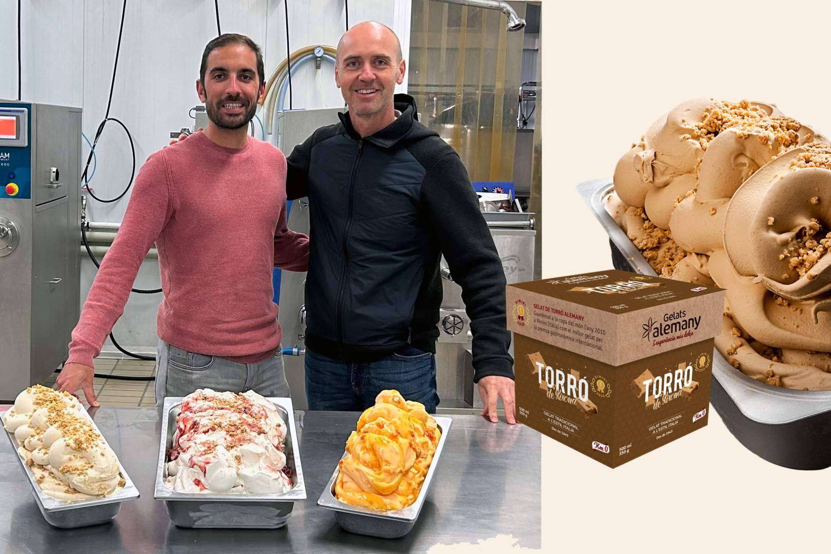 Fabricación de helados al estilo italiano con 75 años de tradición y calidad, con Gelats Alemany