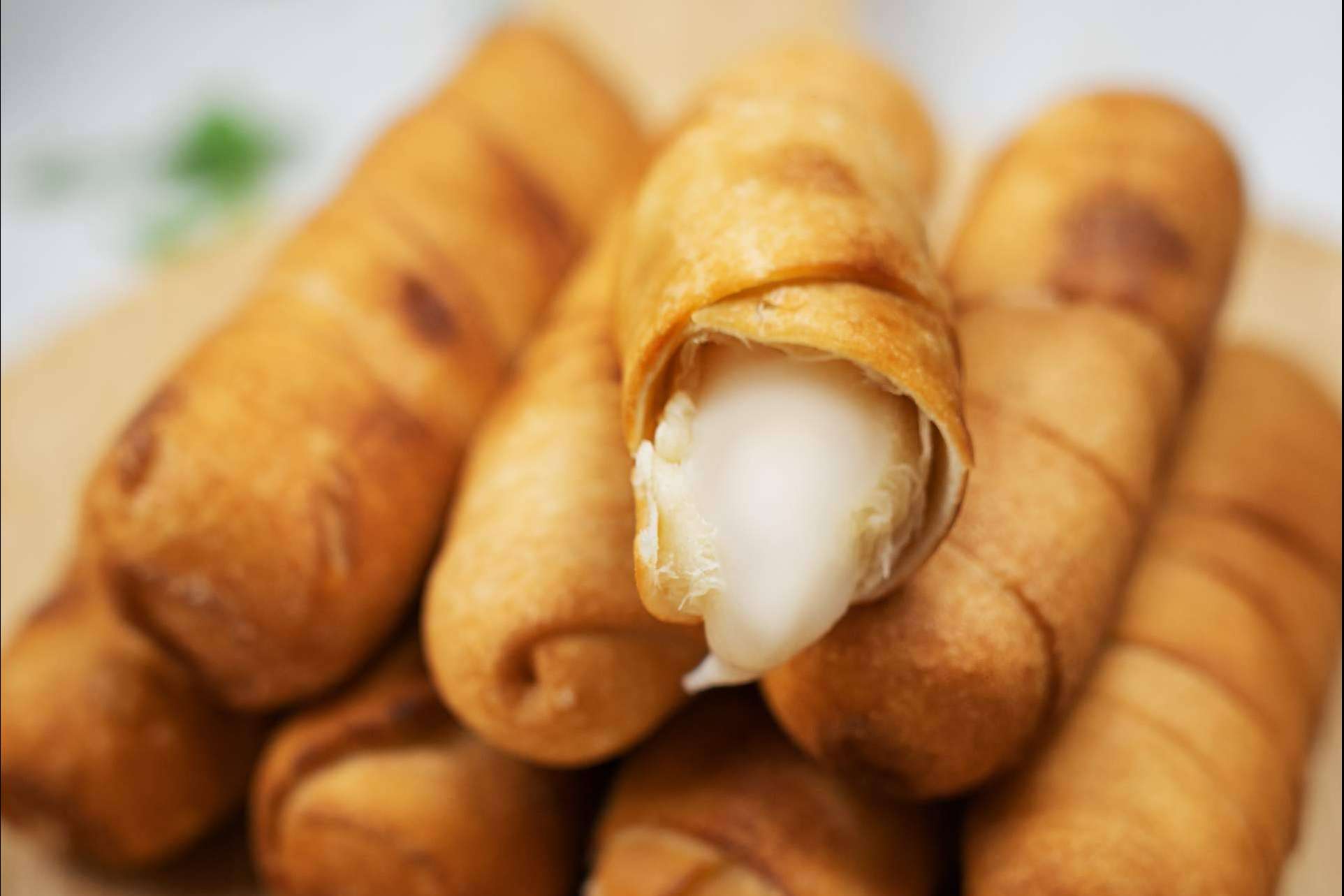 Tequeños 100 % vegetales de GrinGrin Foods
