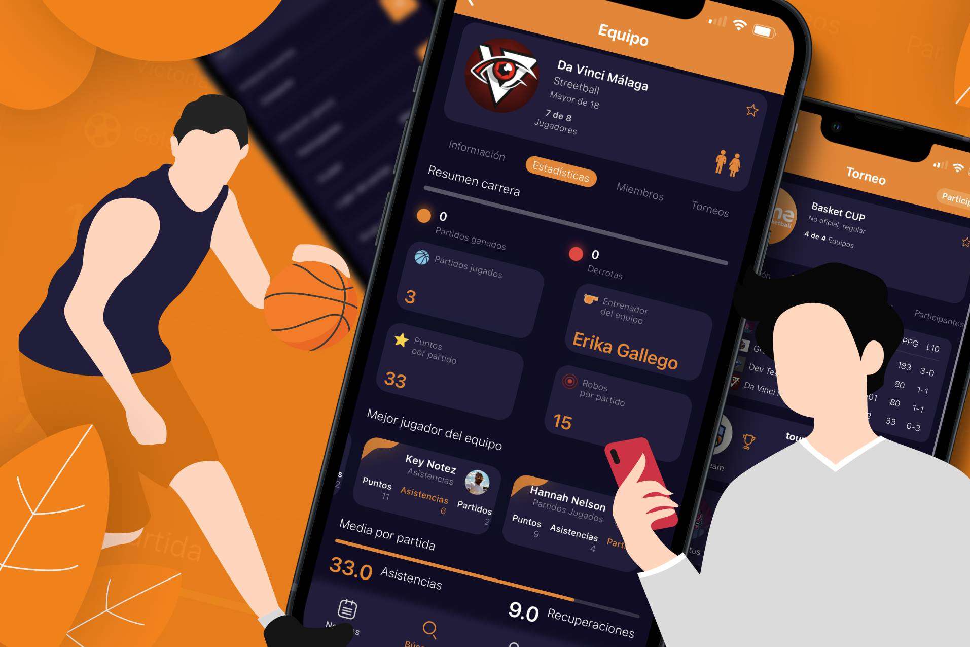 ESMEsoft ha desarrollado un software para la organización de partidos de fútbol y streetball