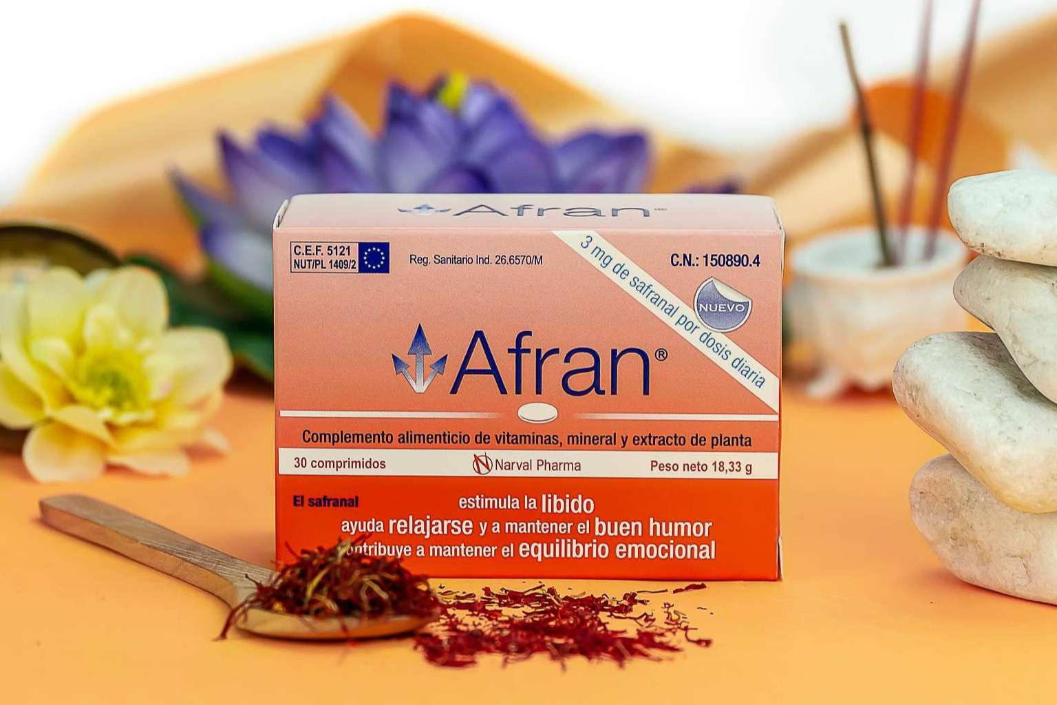 Mejorar el humor y equilibrio emocional con Afran