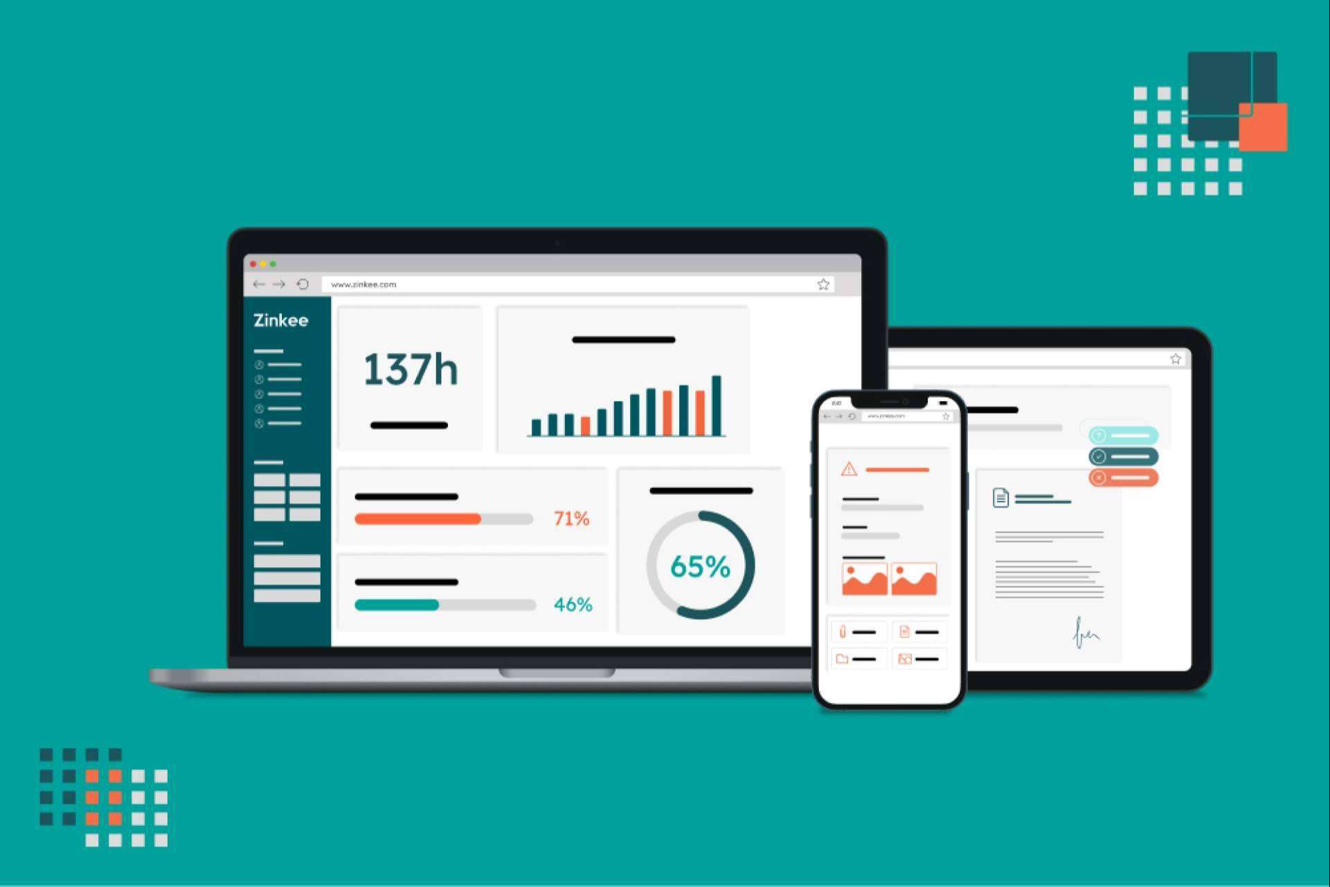 Zinkee facilita la gestión de procesos con su software de gestión para pequeñas y medianas empresas