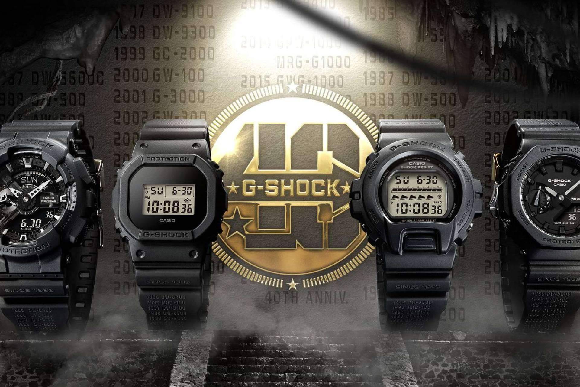 G-SHOCK saca su nueva colección con correa impresa con los nombres de los modelos que han marcado un hito en el pasado
