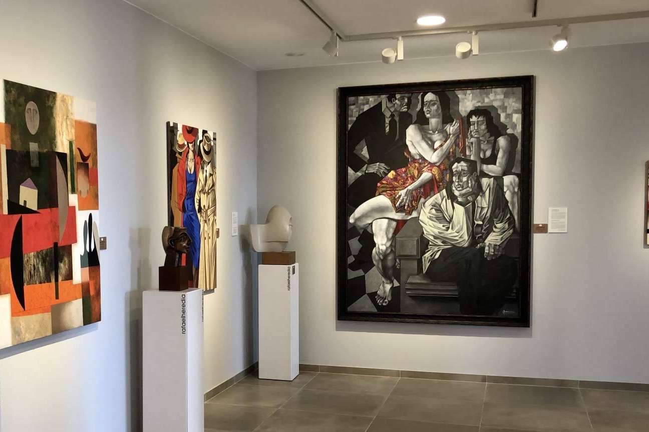 Lanzarote ART Gallery expone grandes obras del artista Alfredo Montaña