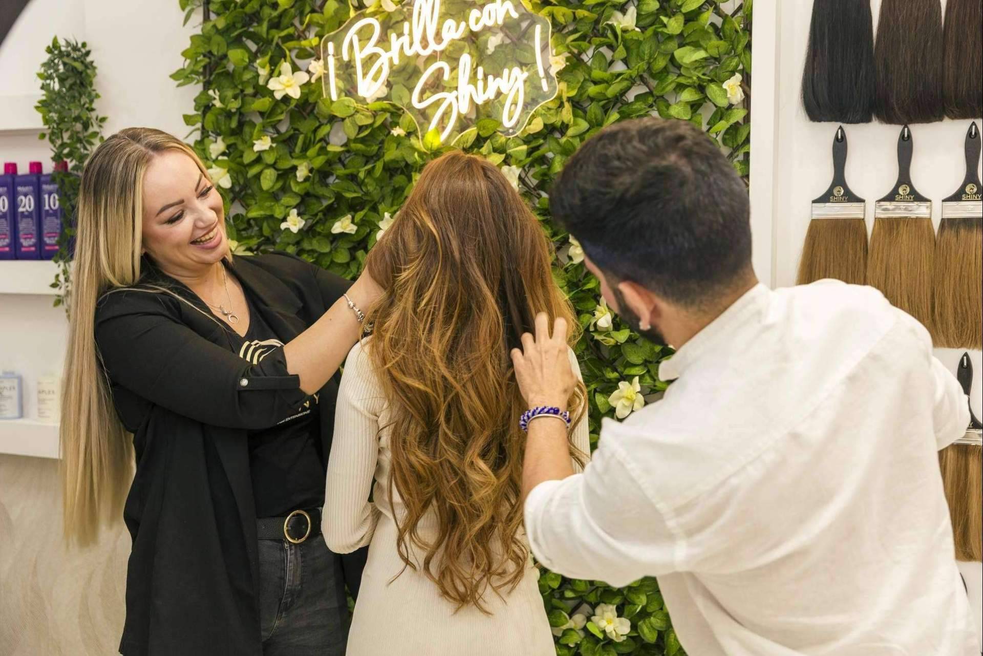 Shiny ofrece extensiones de cabello para una melena perfecta