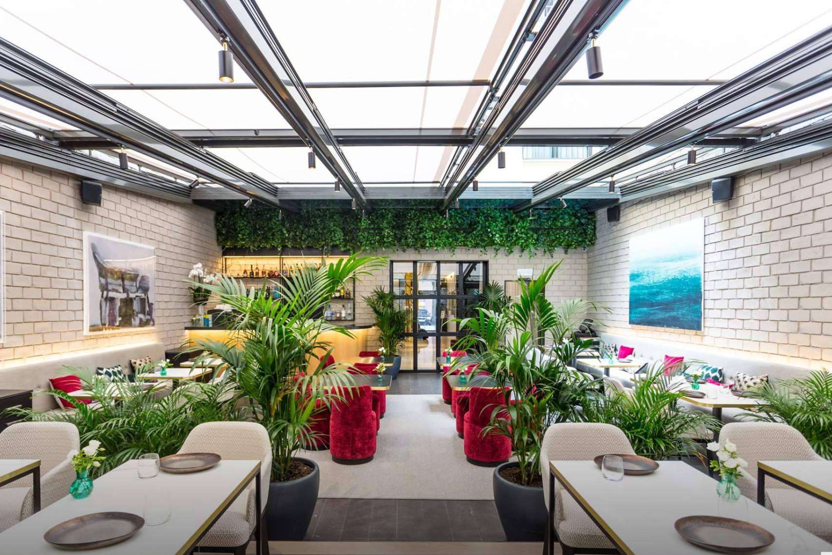 Instalación de techos para patios interiores, con Airclos