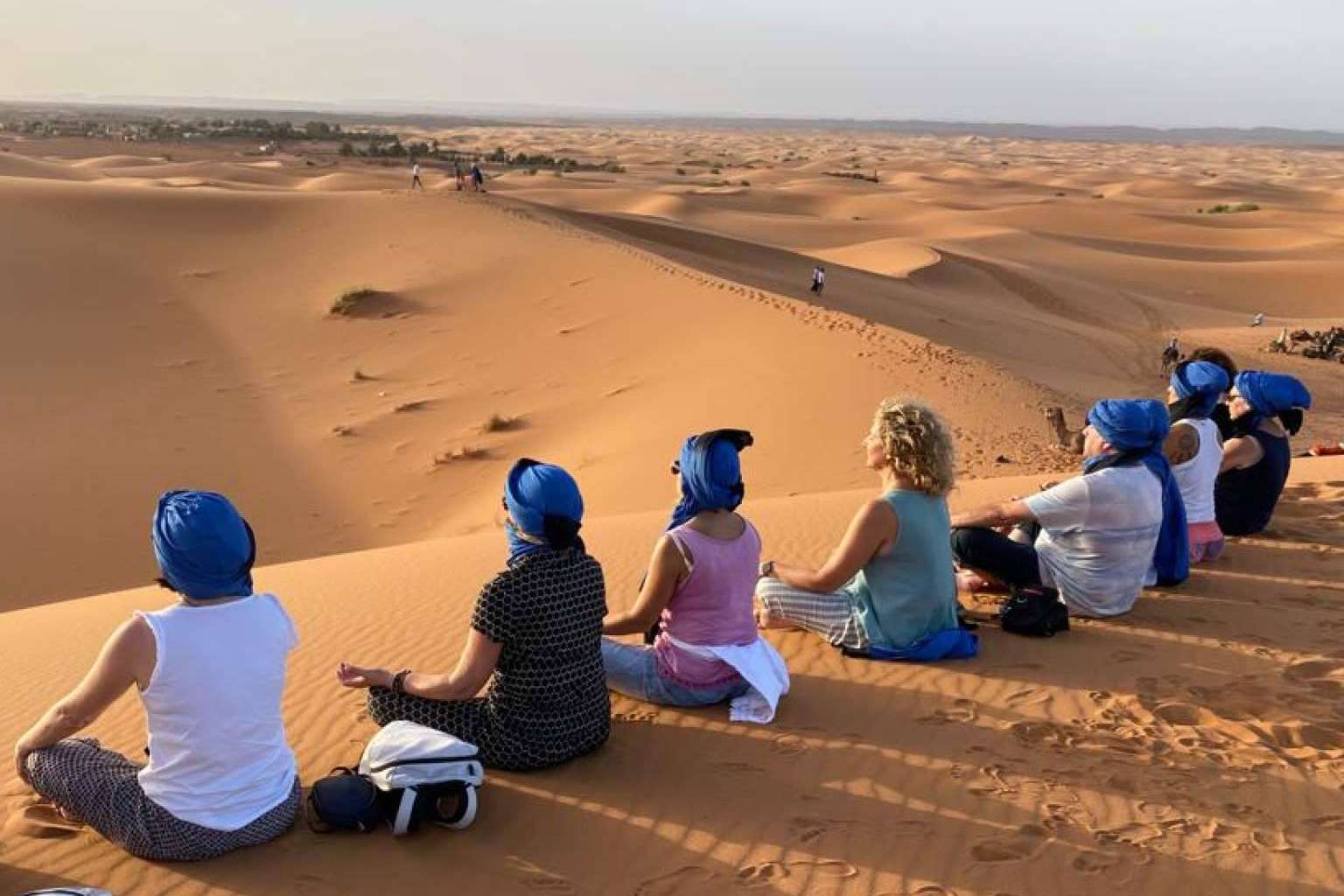 eeMindful permite meditar en el desierto de Merzouga