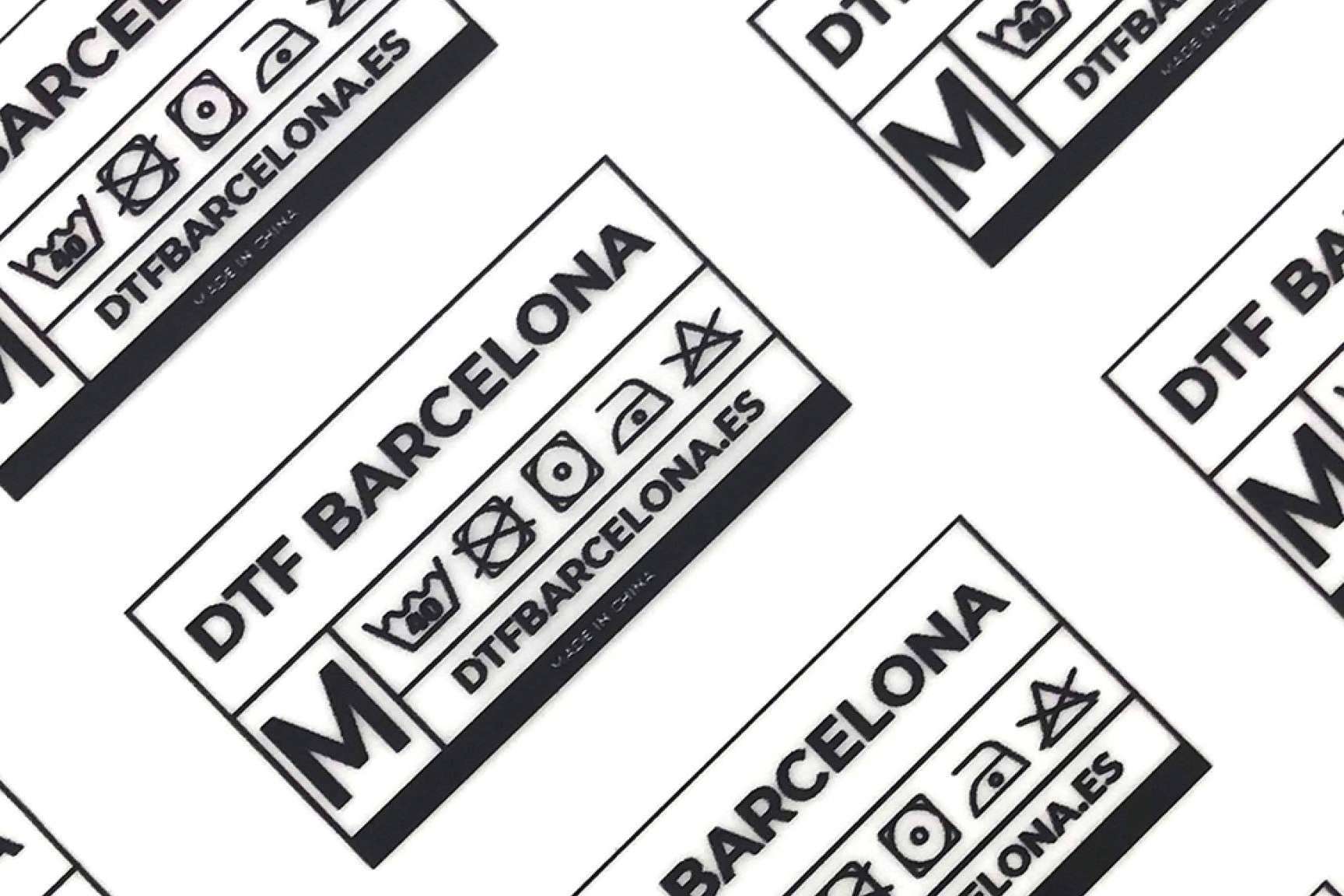 DTF Barcelona ofrece una solución ideal en Barcelona, pegatinas personalizadas de calidad