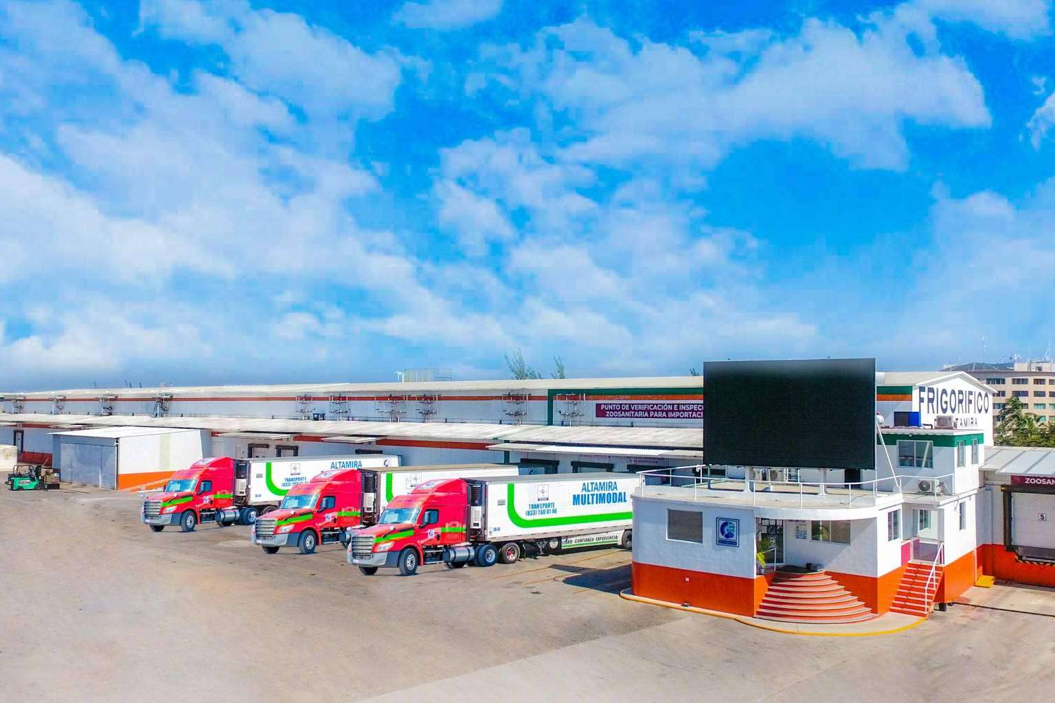 Multimodal Altamira, una solución vanguardista para el almacenaje con temperatura controlada