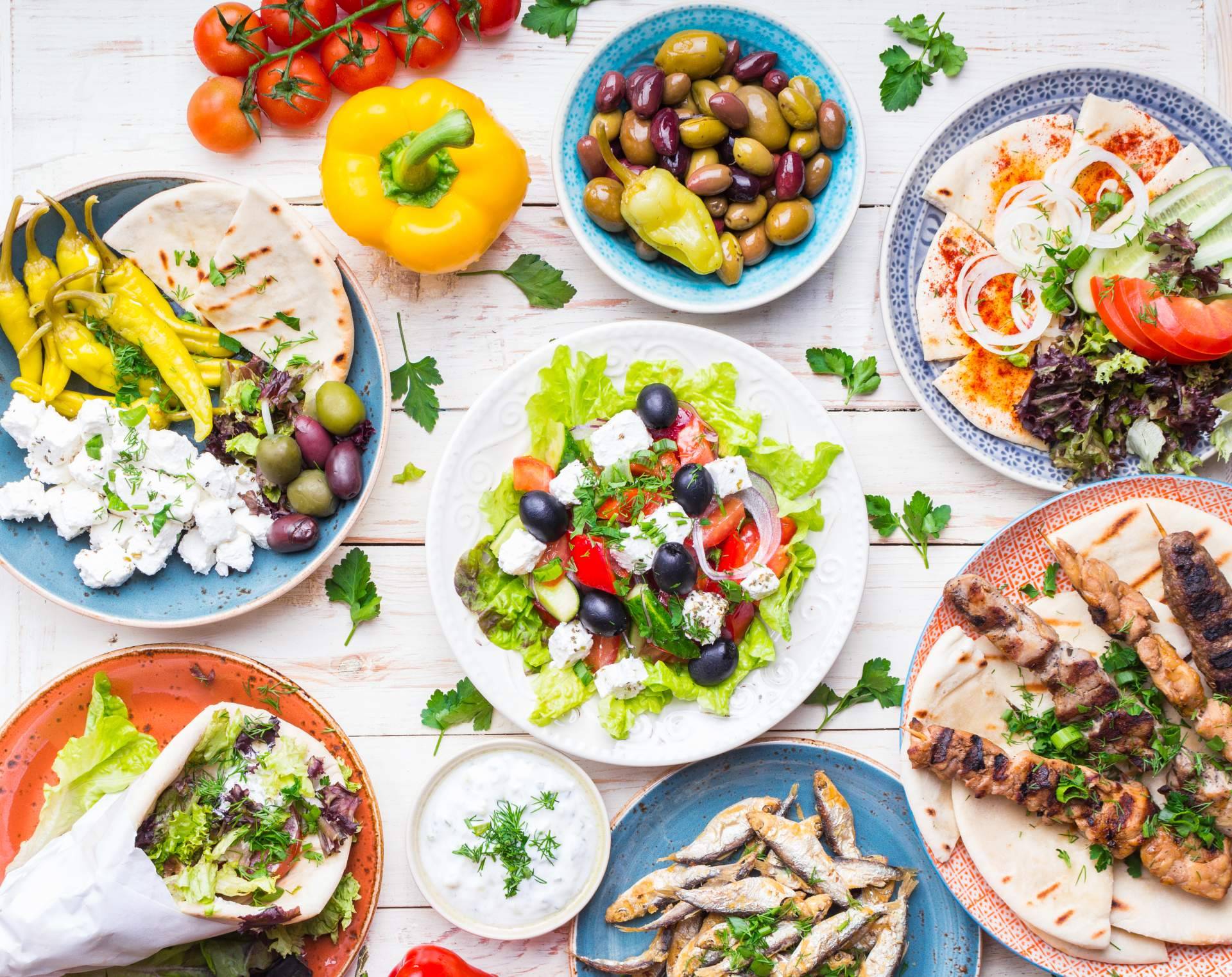 Cocina griega con recetas auténticas en Greek Aribau