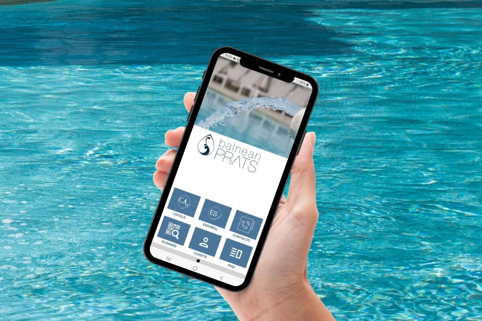El balneario Girona Balneari Prats lanza su aplicación móvil para acceder a diferentes  beneficios