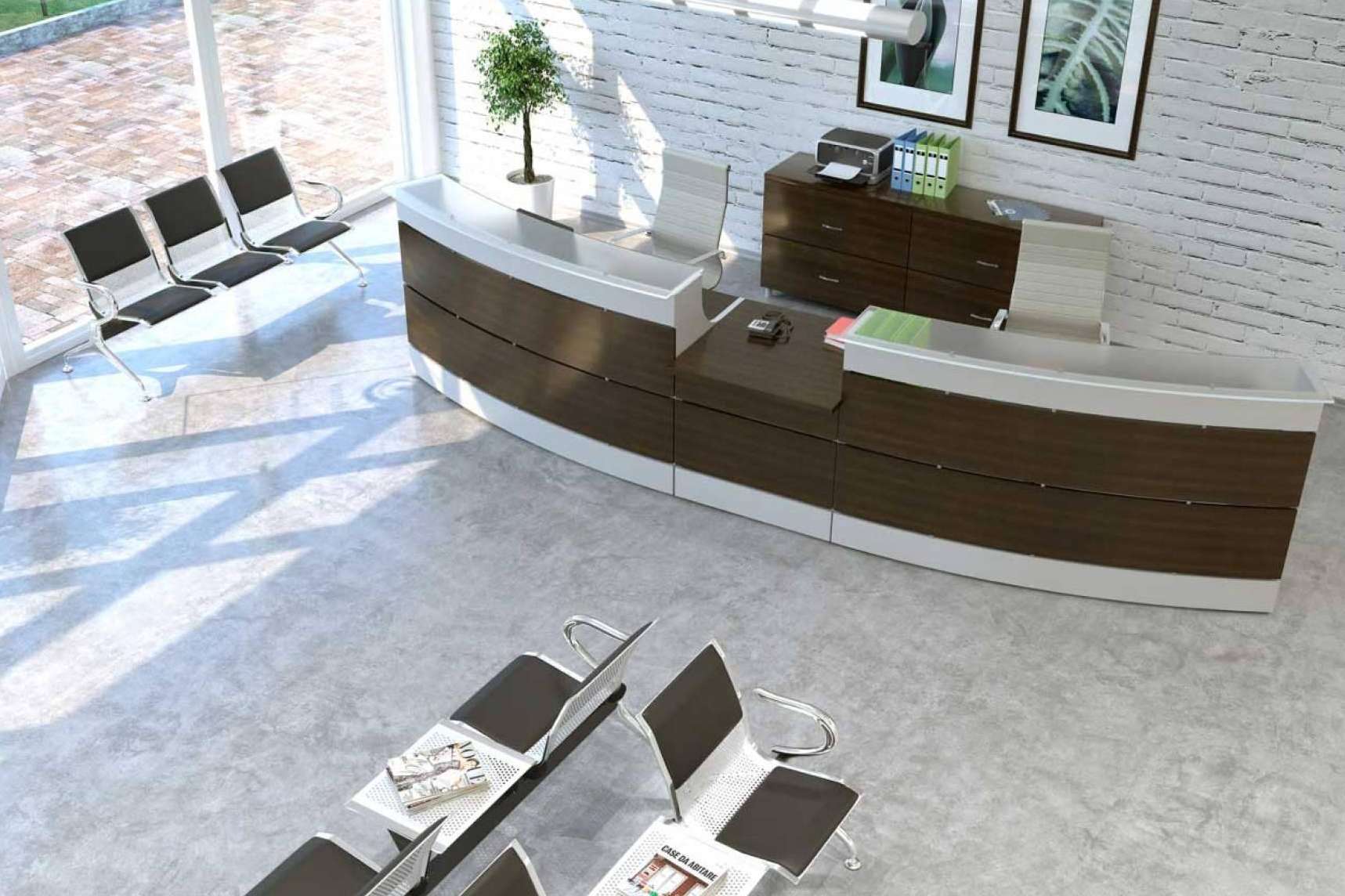 La diversidad de muebles de recepción en el catálogo de OfficeDeco