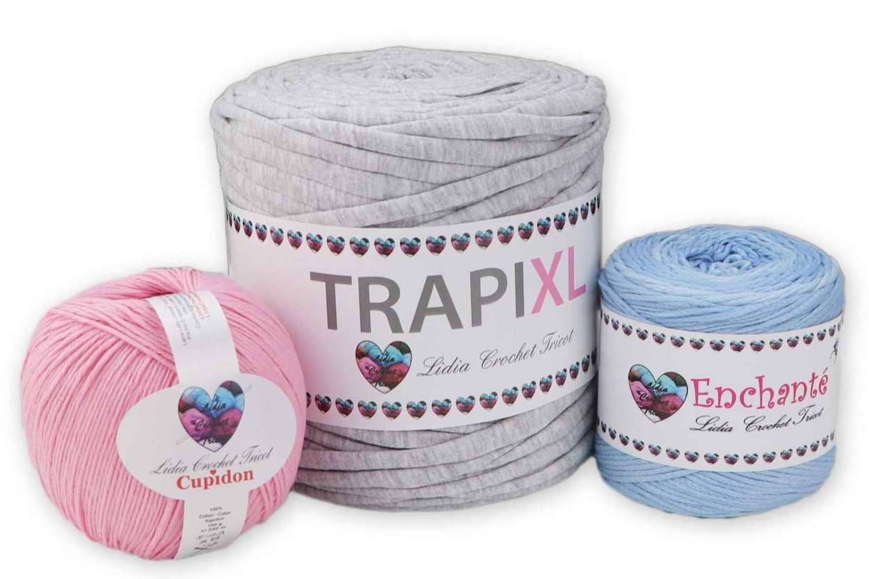¿Dónde encontrar todo lo necesario para empezar con manualidades con trapillo? Lidia Crochet Tricot