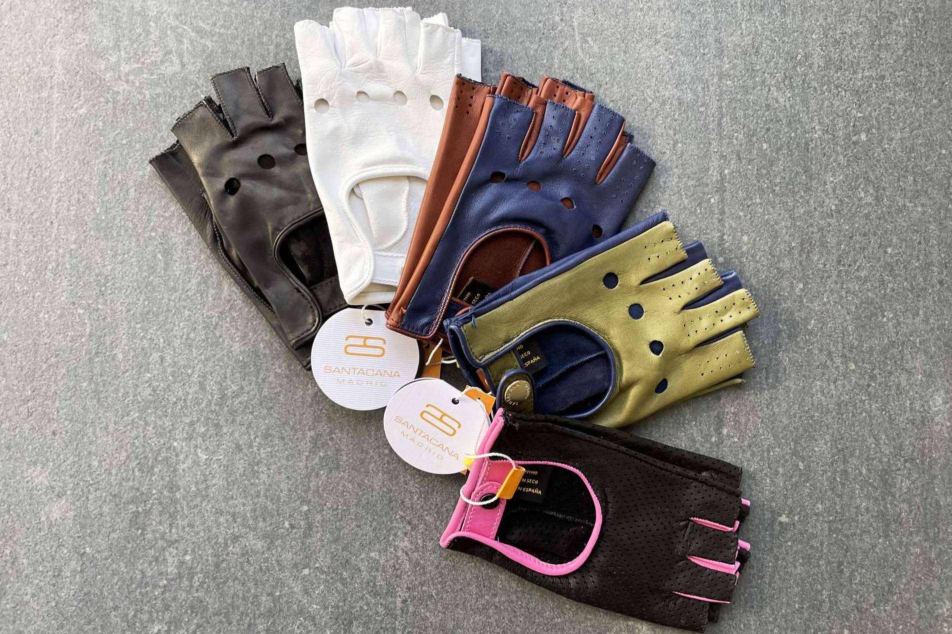 Guantes de conducir para el verano en el amplio catálogo del que dispone Santacana