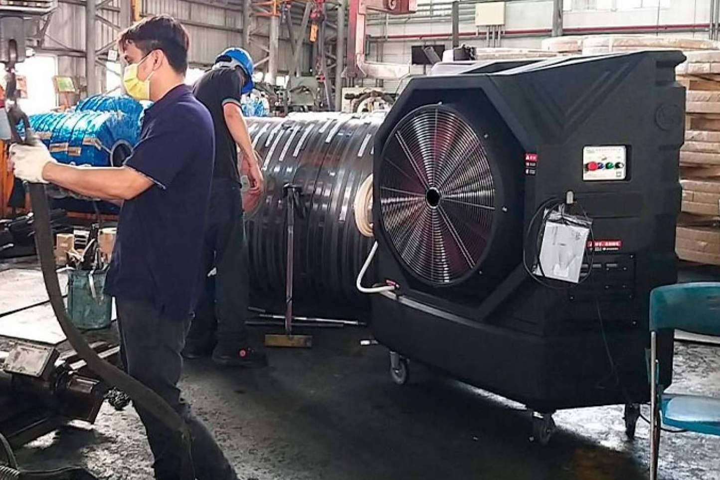 El funcionamiento de los enfriadores evaporativos portátiles de Esencial Cool