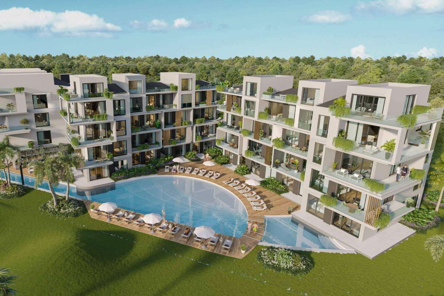 Kaza Realtor Group pone a la venta apartamentos en construcción en Punta Cana
