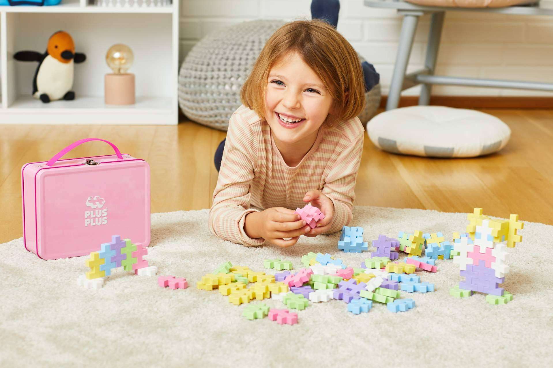 La línea de construcción creativa de Plus-Plus para los más pequeños