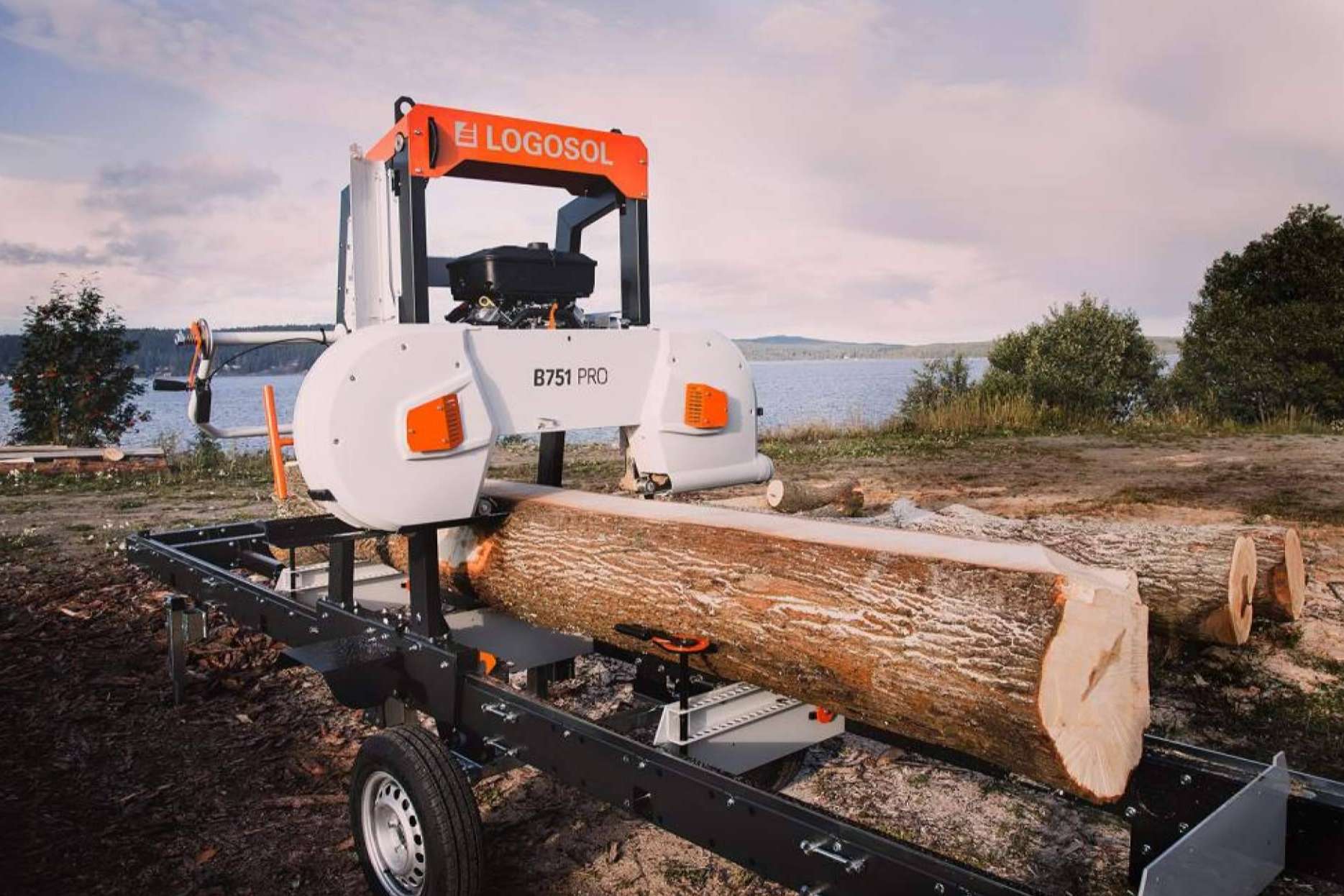 Potenciando el valor de la madera con los aserraderos de cinta y la calidad sueca de Logosol