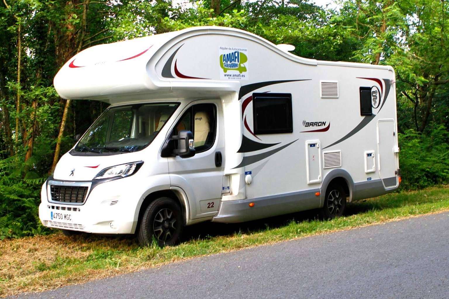Alquiler de caravanas en Barcelona a buen precio, con Amafi Caravaning