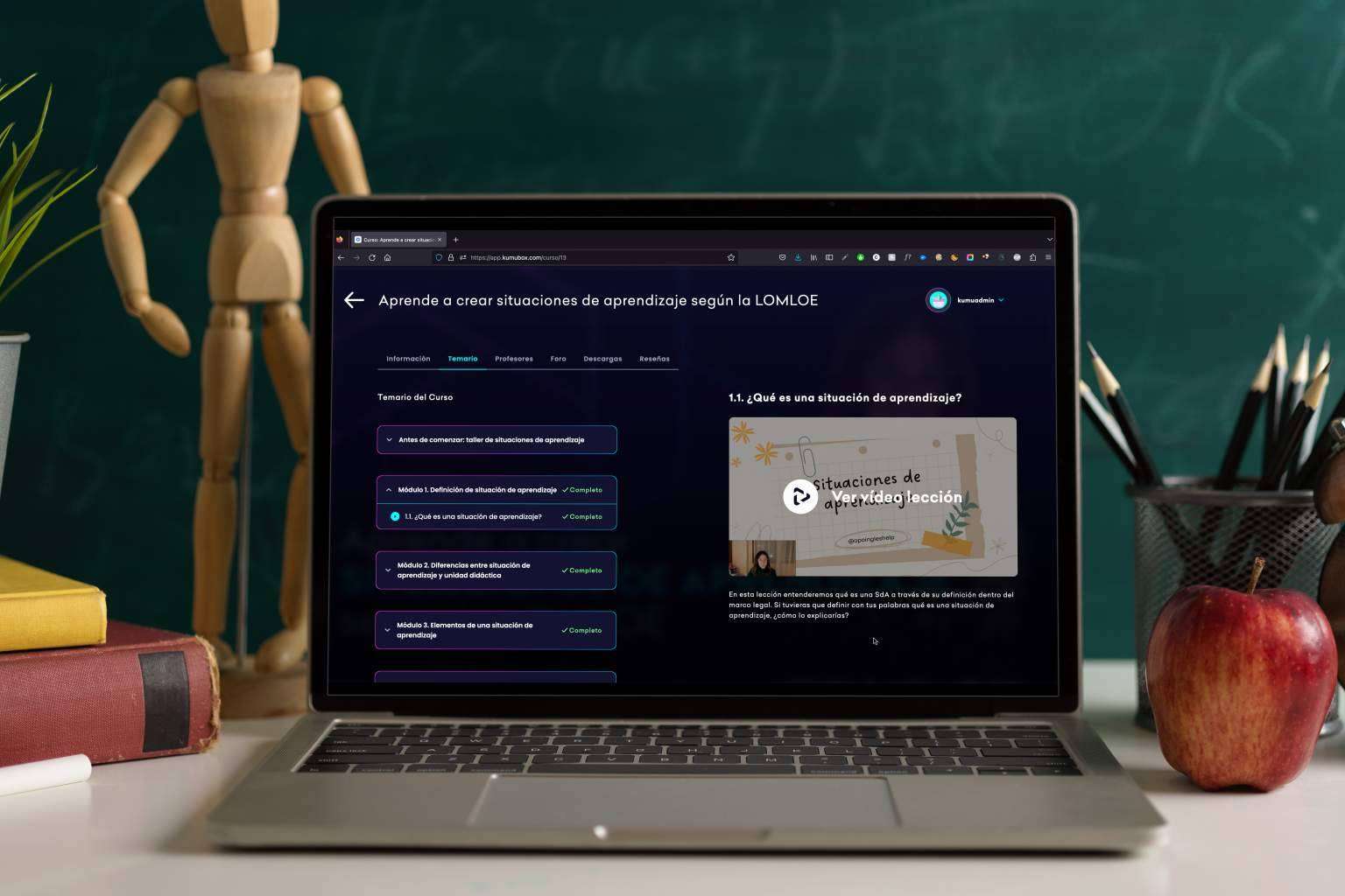Recursos docentes innovadores con Kumubox