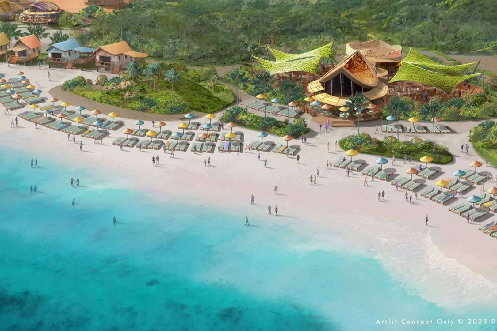 La inauguración de la nueva isla privada de Disney Cruise Line en Las Bahamas será el próximo año