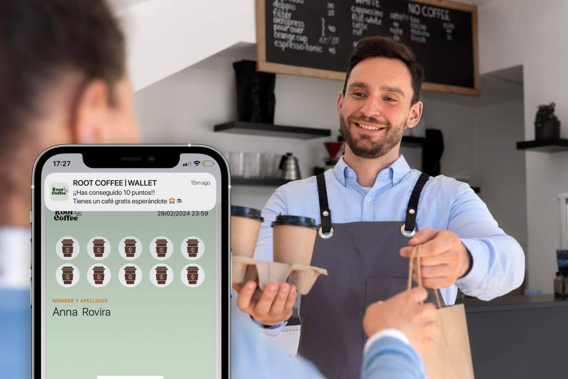 Fidelización de clientes con la ayuda de Mobile Wallet