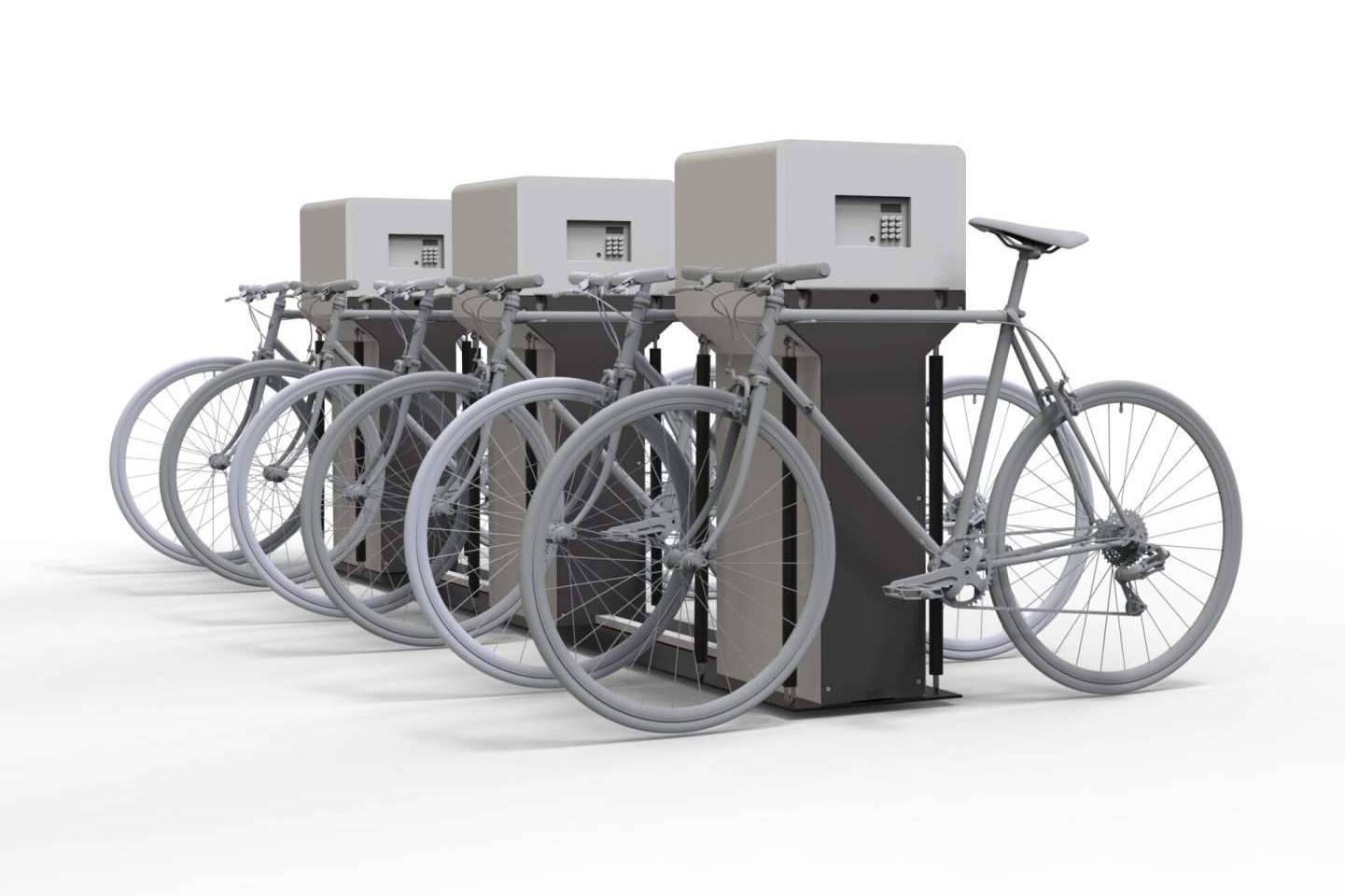 El innovador aparcamiento para bicicletas de YUP