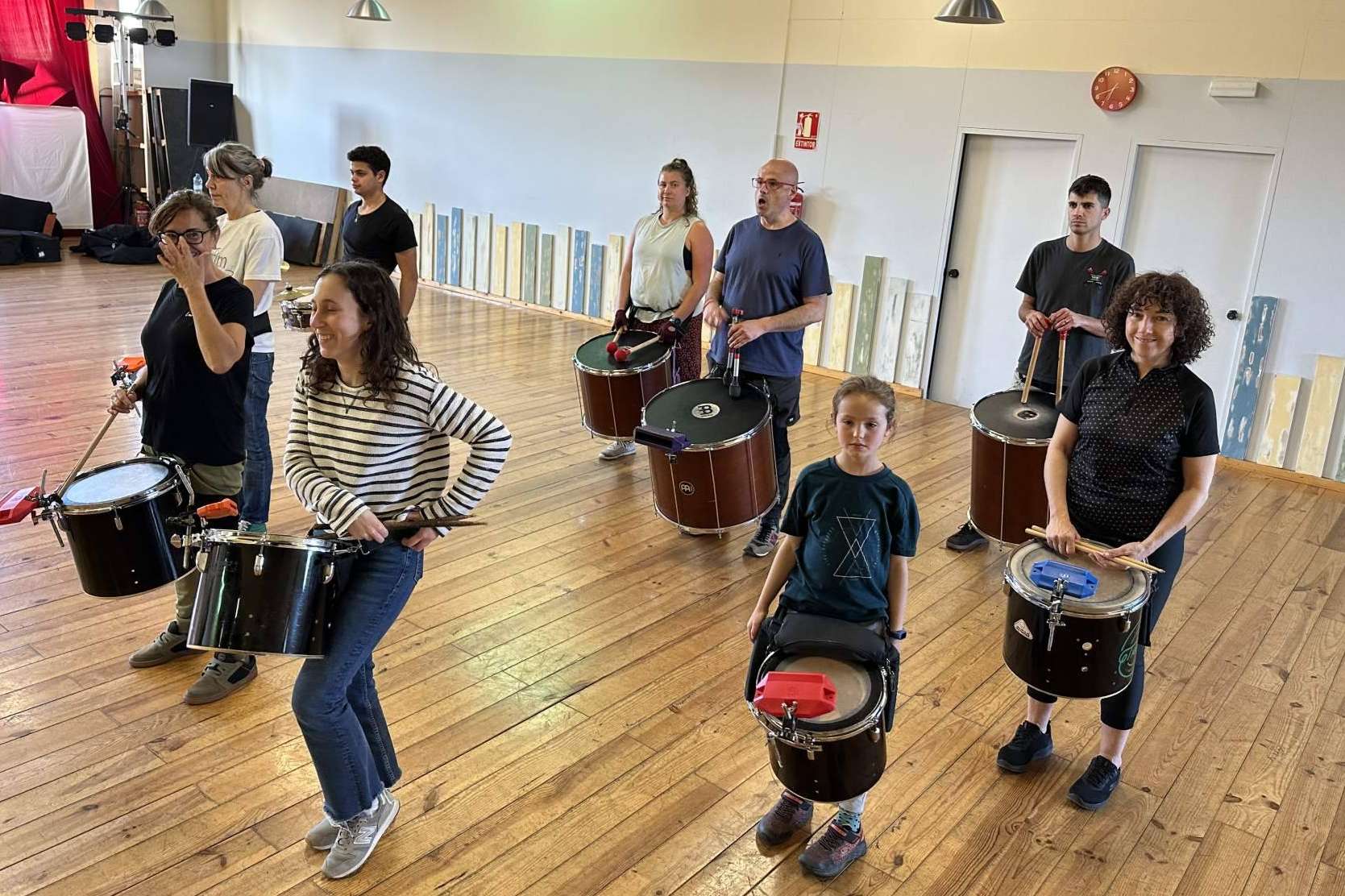 Batucada, la original idea de SolRe Percussió para hacer team building