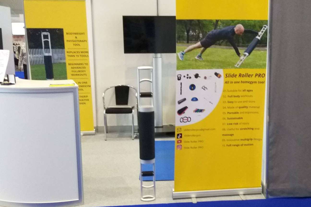 En el Salón Internacional de Invenciones en Ginebra, Slide Roller Pro se lleva la medalla de oro