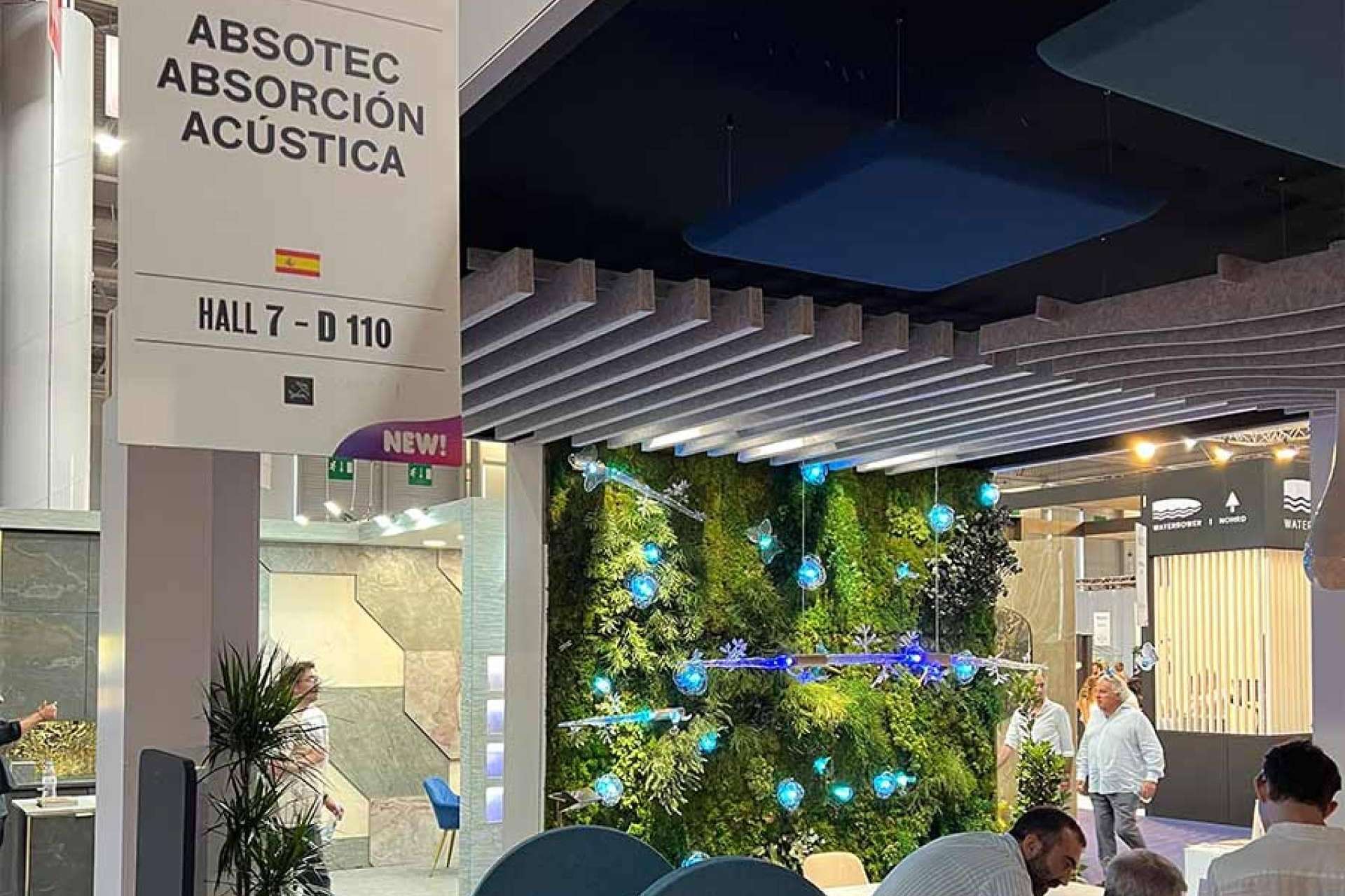 Absotec participa en la feria Maison&Object con la presentación de nuevas soluciones para incrementar el bienestar y confort acústico