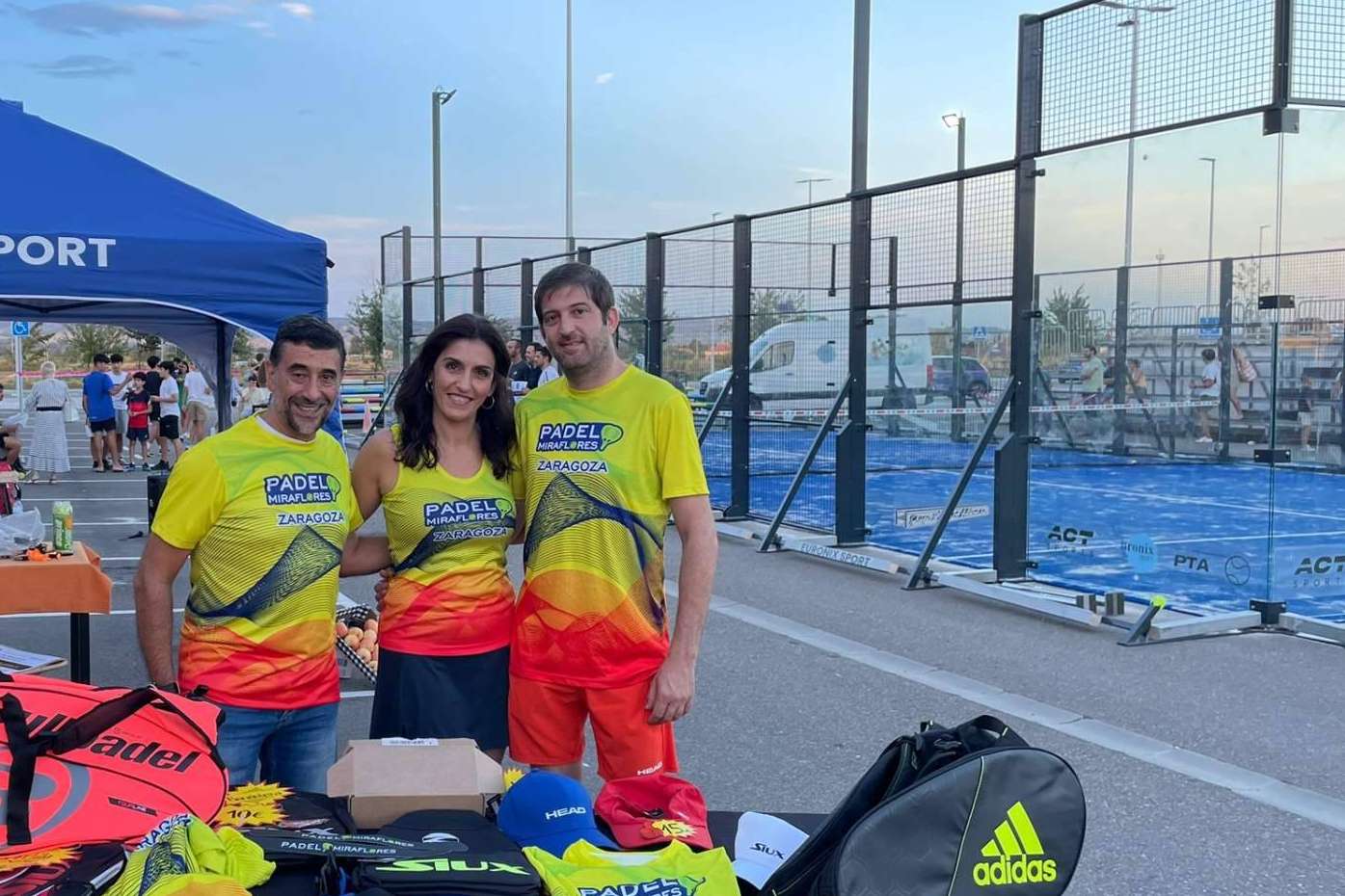 Padel Miraflores patrocina el campeonato de pádel en Zaragoza