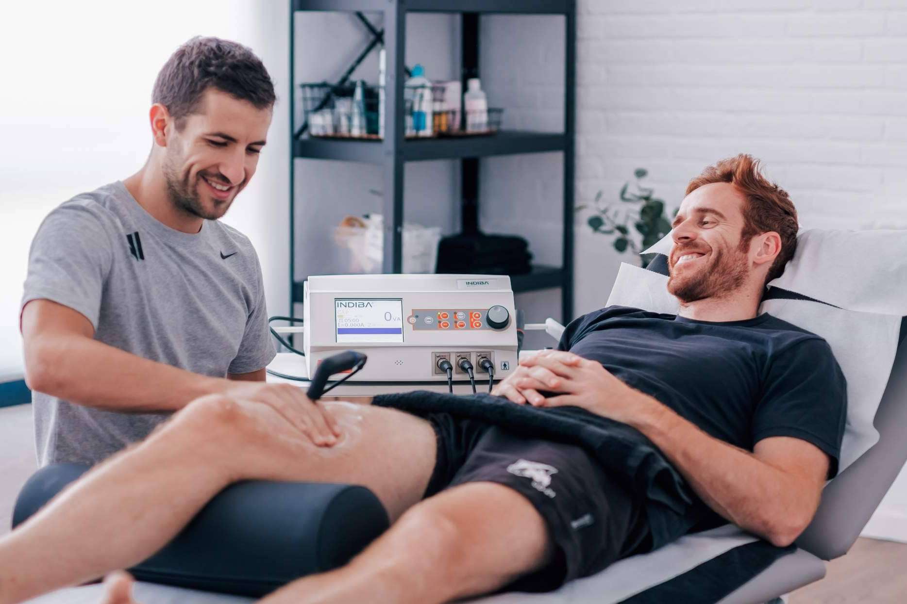 Fisioterapia activa combinada con INDIBA, la fórmula perfecta para la lesión muscular