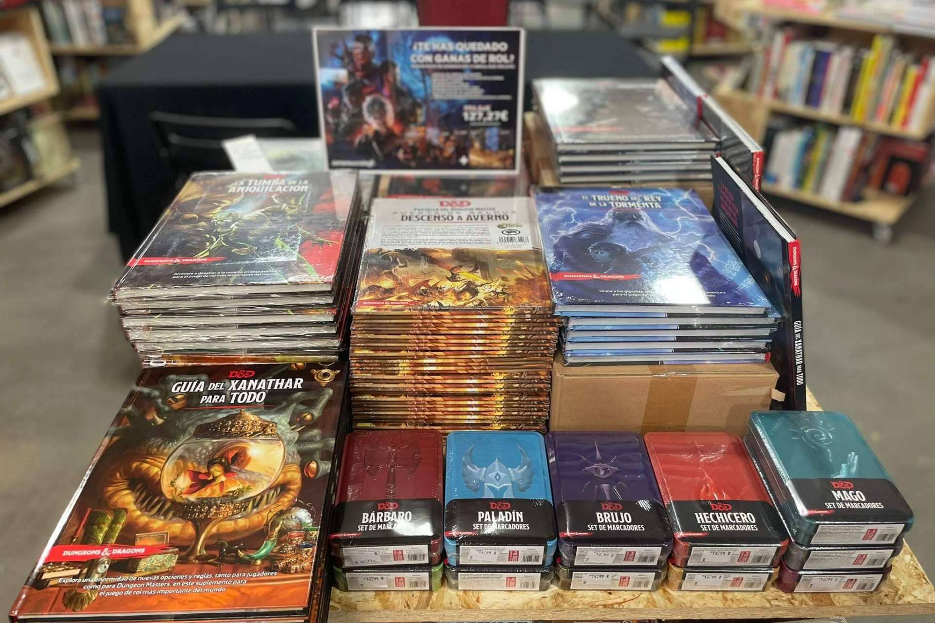 Juegos de rol Dungeons & Dragons. Lote de libros con una oferta espectacular