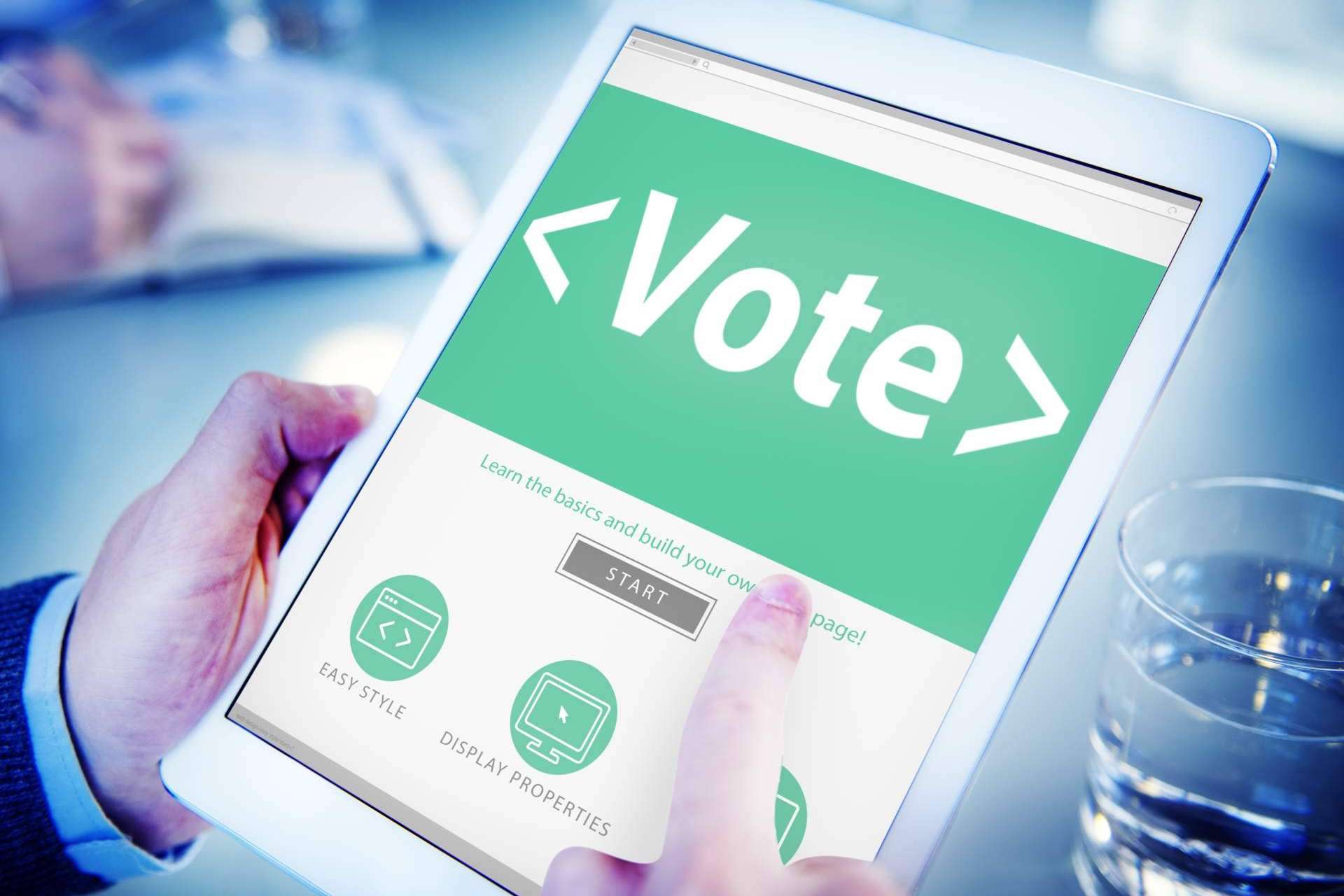 ¿Cuándo se puede usar el voto telemático?, según Custom Vote