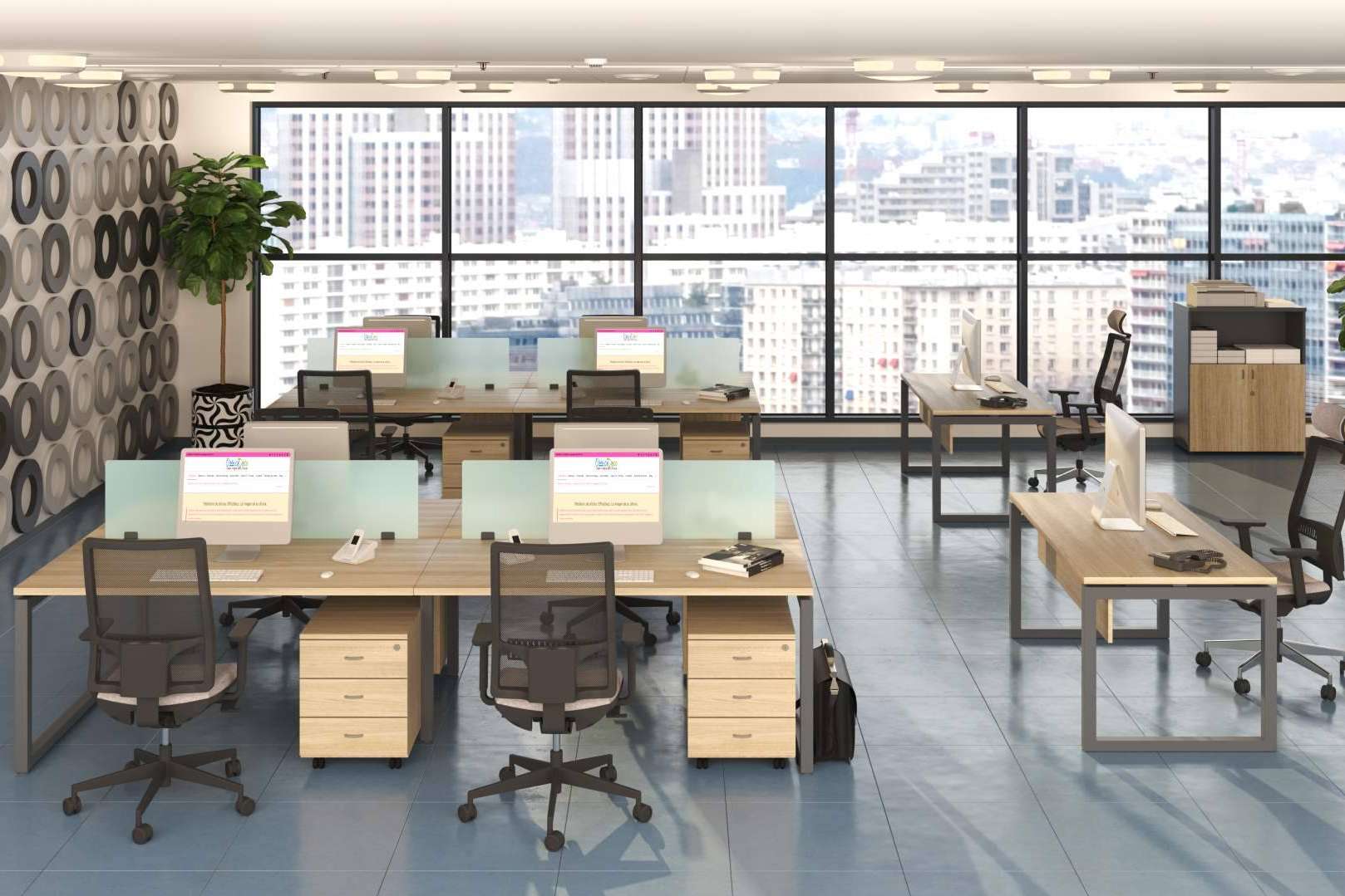 Los últimos diseños de muebles de oficina en Madrid están en OfficeDeco