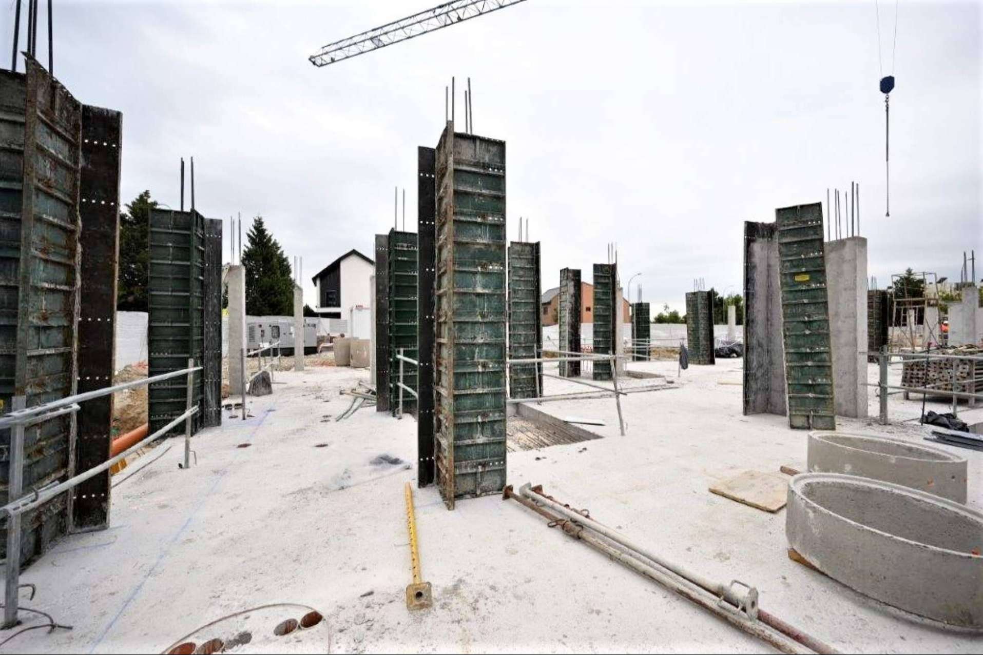 Las obras de la promoción de unifamiliares El Jardín de las Suertes avanzan según los plazos estimados