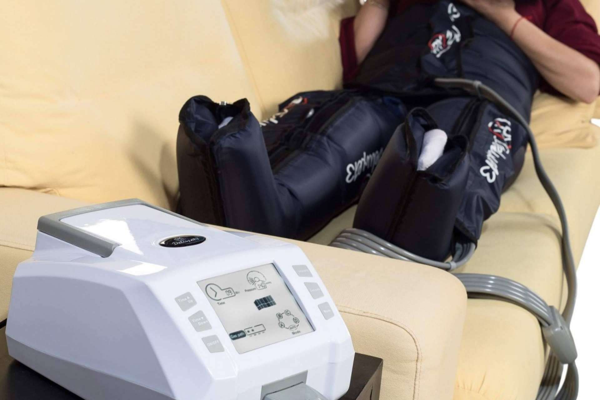 Fabricación de máquinas de presoterapia de alta calidad con Deluxe13