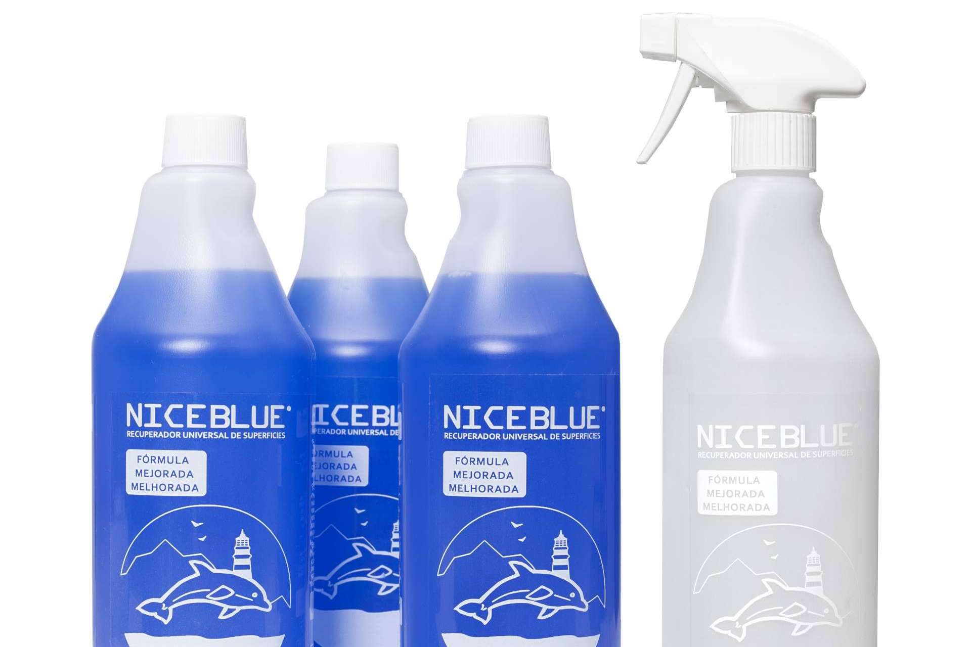 Niceblue, el producto de limpieza con el que, con 1 litro de producto, se obtienen 20 litros para trabajar