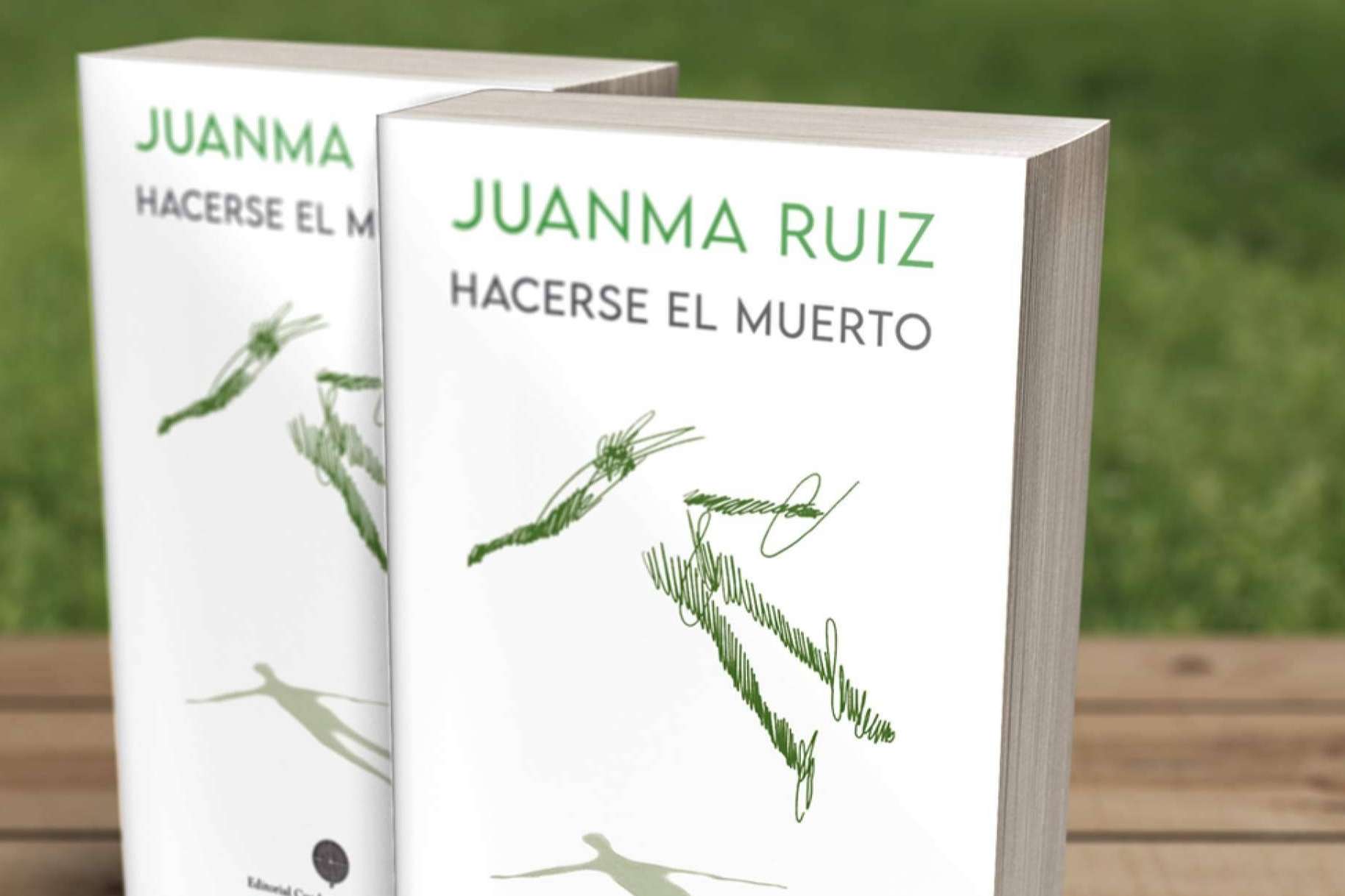 Llega a las librerías el nuevo poemario de Juanma Ruiz, 'Hacerse el muerto', un andamiaje de dolor y esperanza