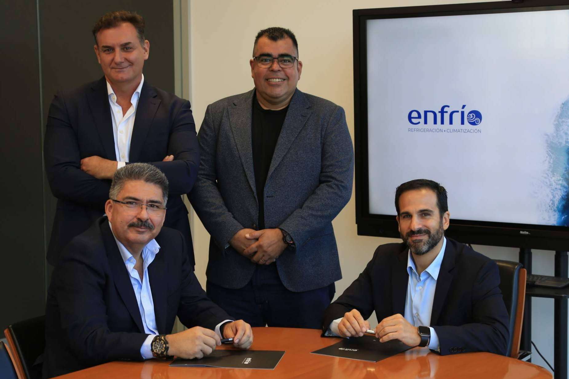 La alianza empresarial de GRUPO ENFRIO y NH3 ASESORES busca llegar a clientes latinoamericanos y europeos