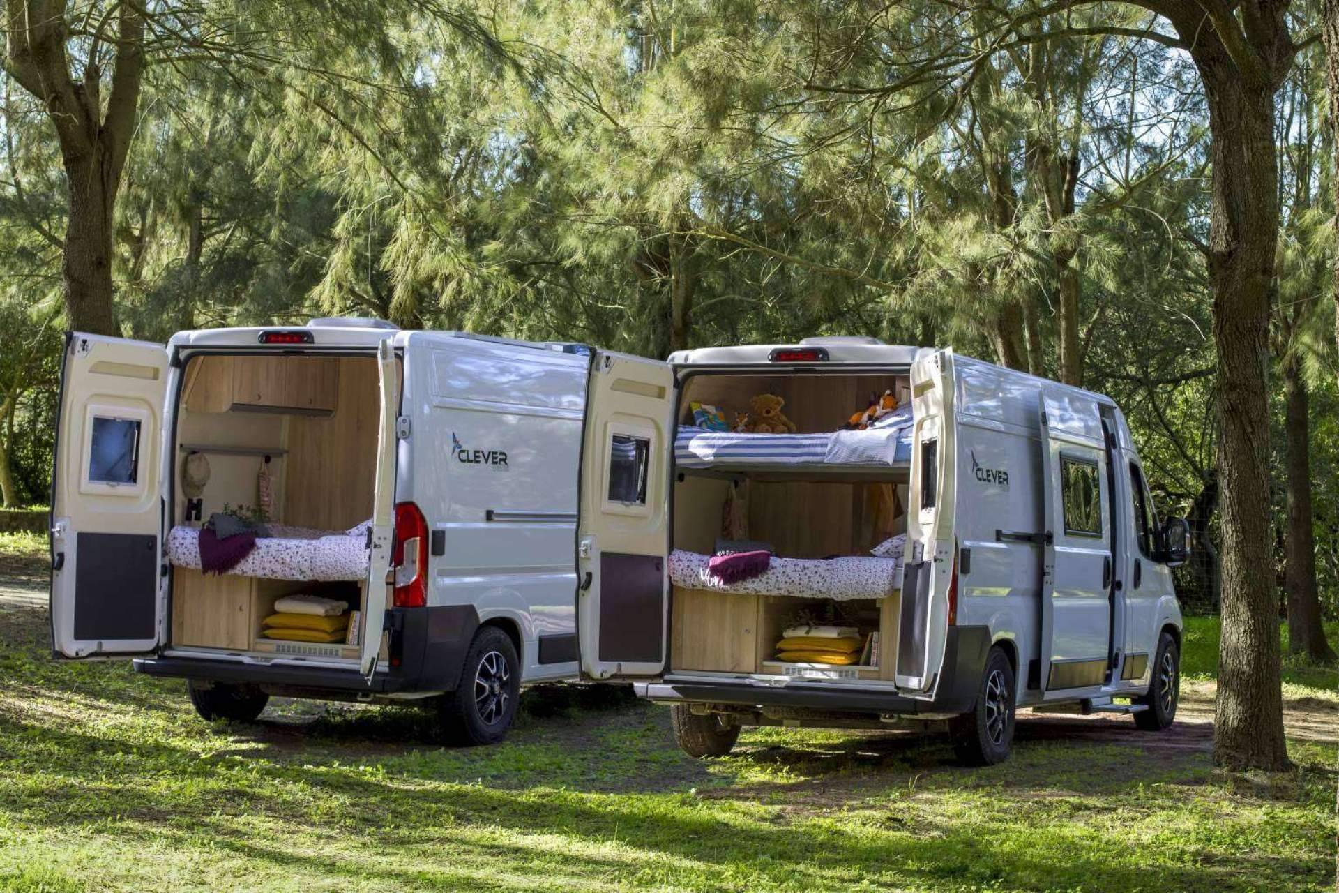 Clever Vans en Madrid pone a disposición el alquiler de furgonetas cámper