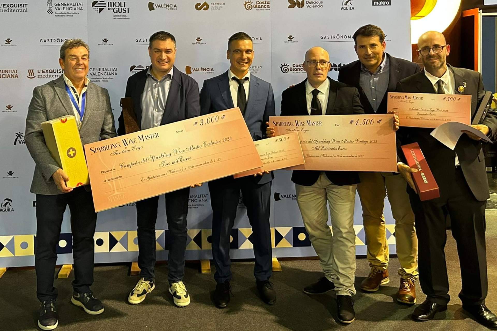 El campeón de la primera edición de Sparkling Wine Master España by Tantum Ergo celebrado en GASTRÕNOMA es el sumiller Xavier Roig Castellví
