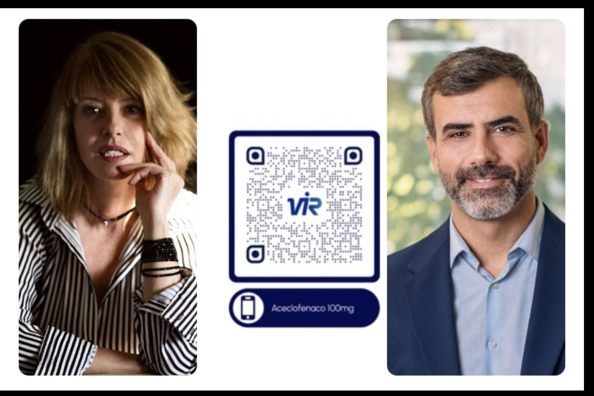Entrevista a Rosa Campillo y Antonio Alfonso, 'las voces humanasen los prospectos médicos de los productos de la farmacéutica VIR'