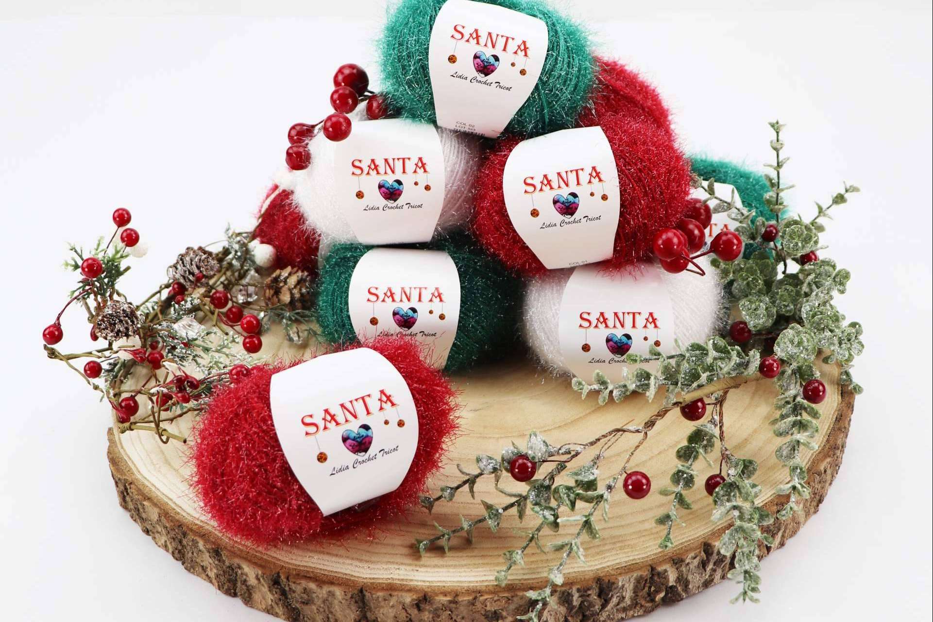 Regalos de Navidad hechos a mano, la especialidad de Lidia Crochet Tricot