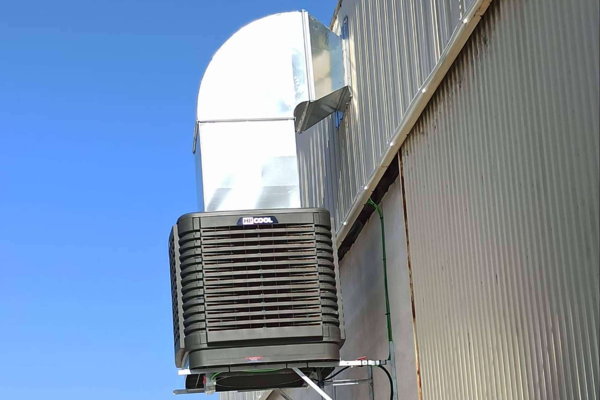 Los climatizadores evaporativos industriales de Evaporalia