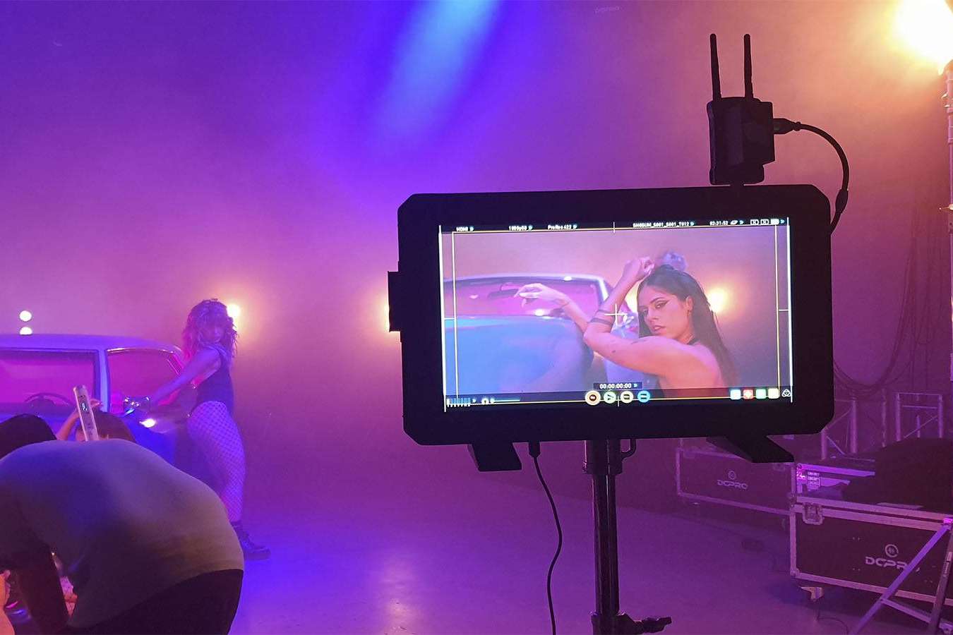 Servicios de alquiler de plató y espacios para rodajes, videoclips, publicidad, cine, tv, en las instalaciones de DCPRO S.L.