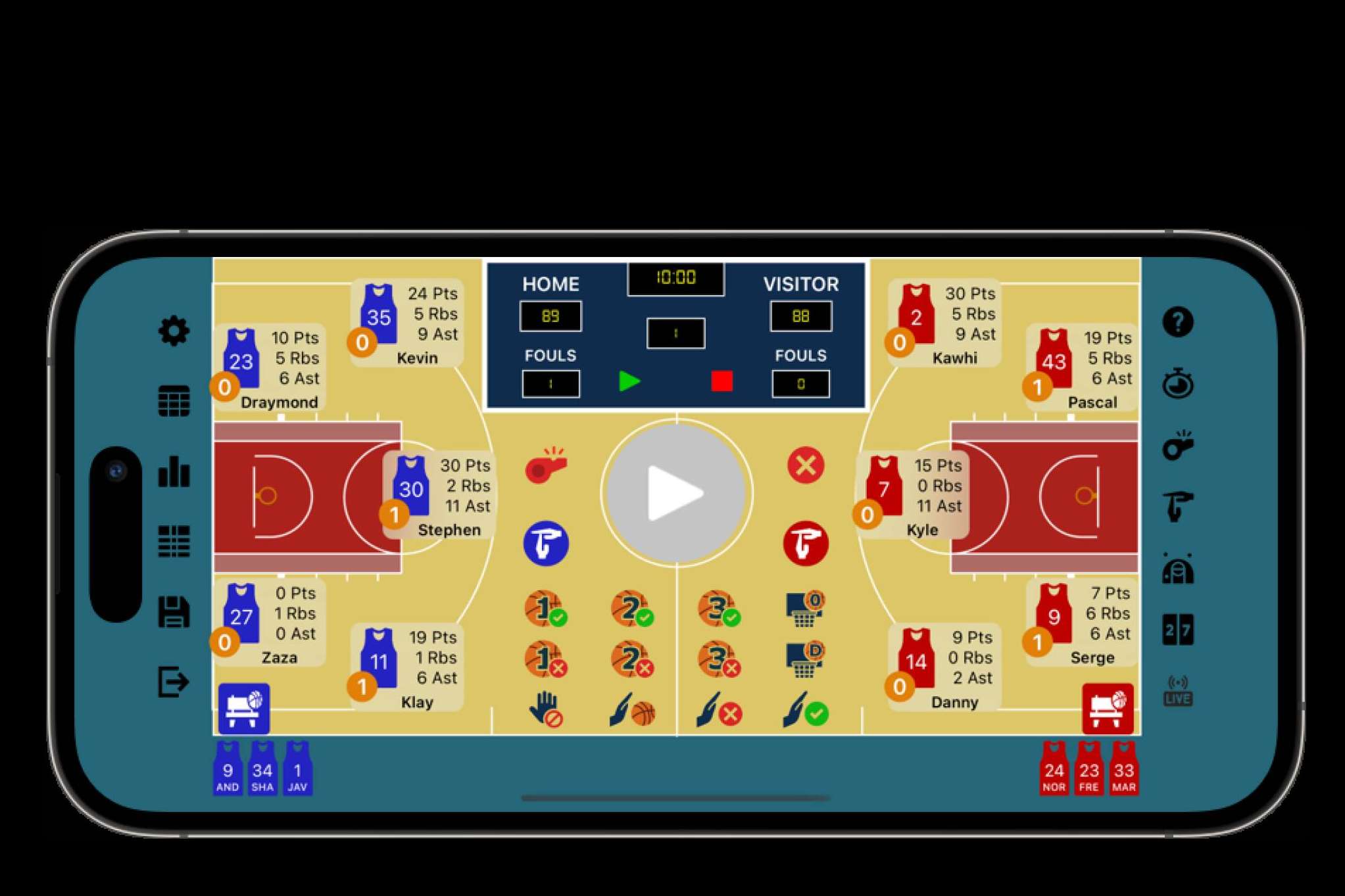 Basketball Stats Assistant, la plataforma encargada de profesionalizar las estadísticas de baloncesto
