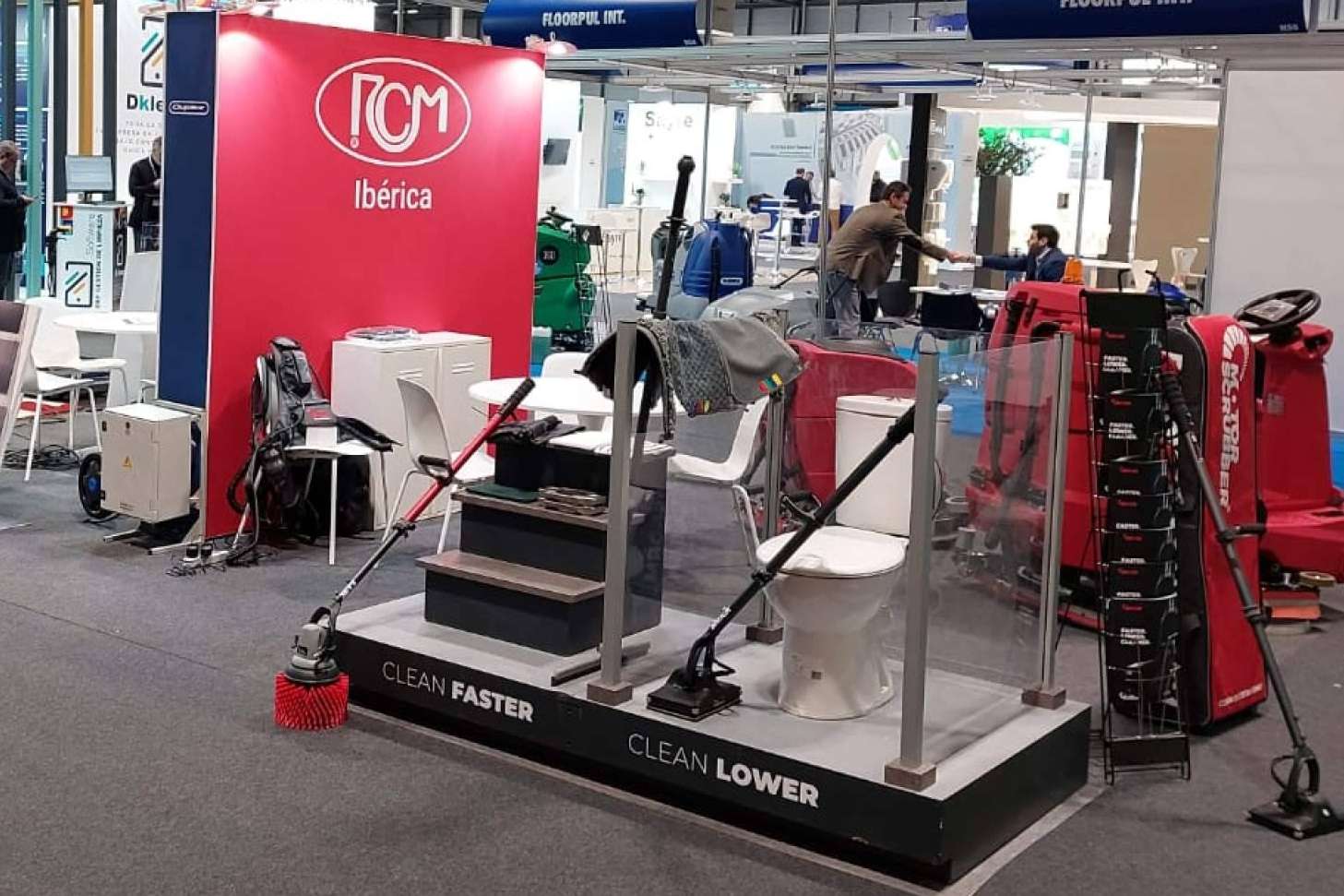 La presencia de RCM Ibérica en la feria de Hygienalia 2023