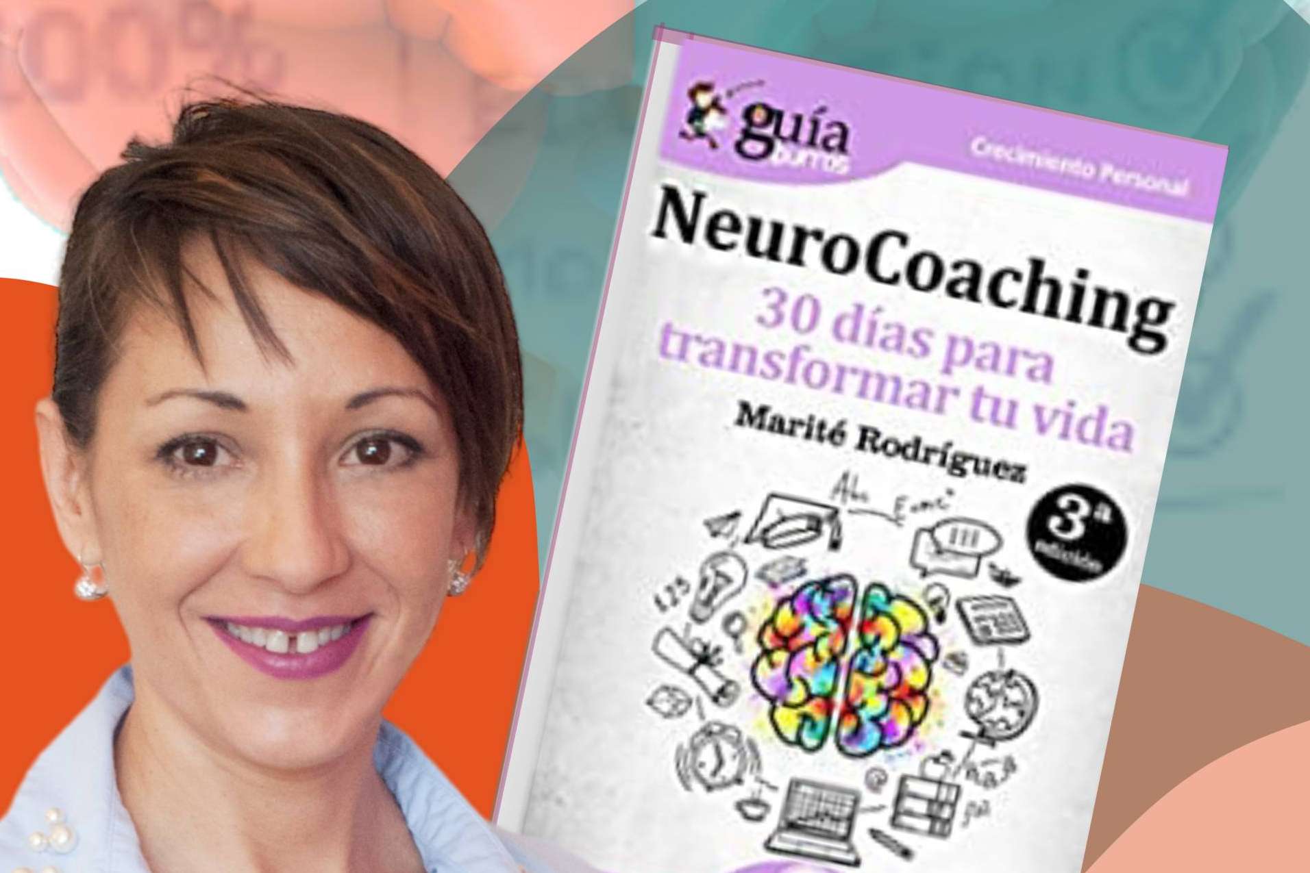 Marité Rodríguez lanza su GuíaBurros; NeuroCoaching en Buenos Días, Madrid